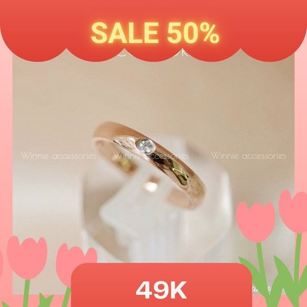  Nhẫn titan Diamond VH 