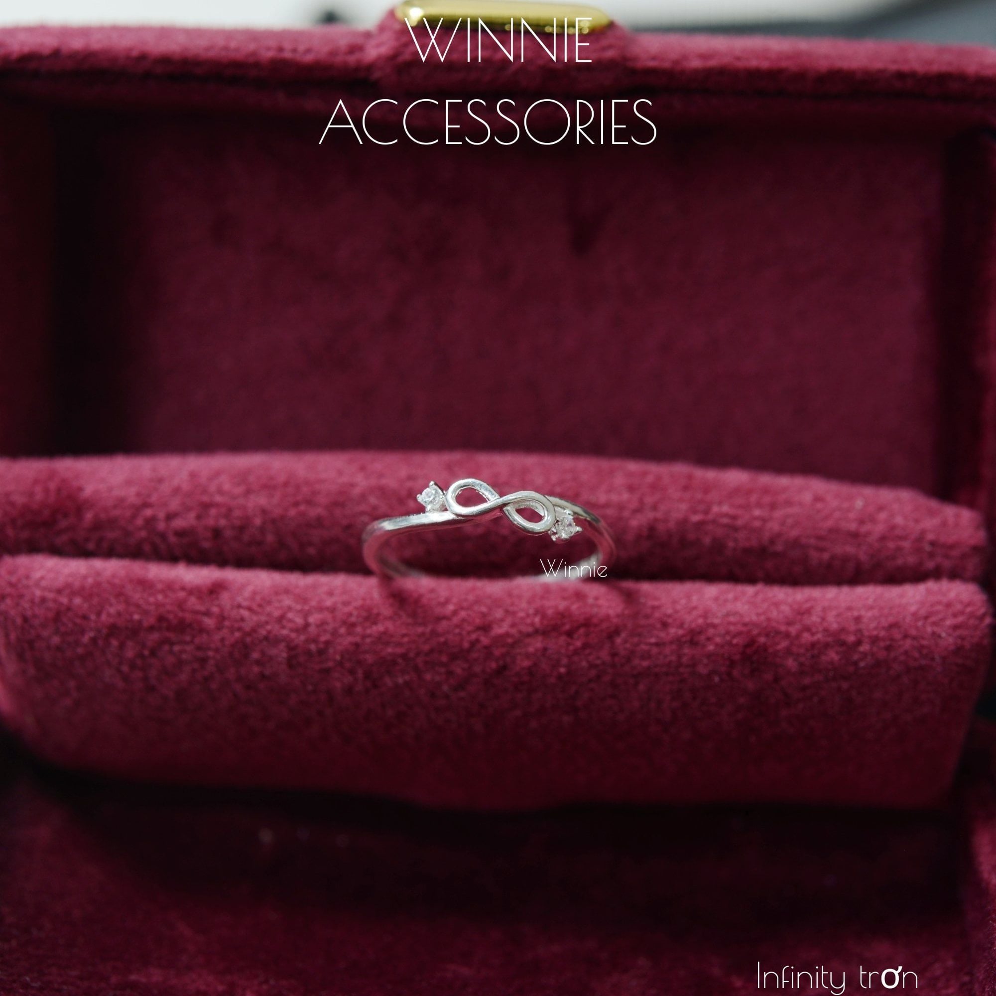  Nhẫn Bạc S925 Infinity trơn 