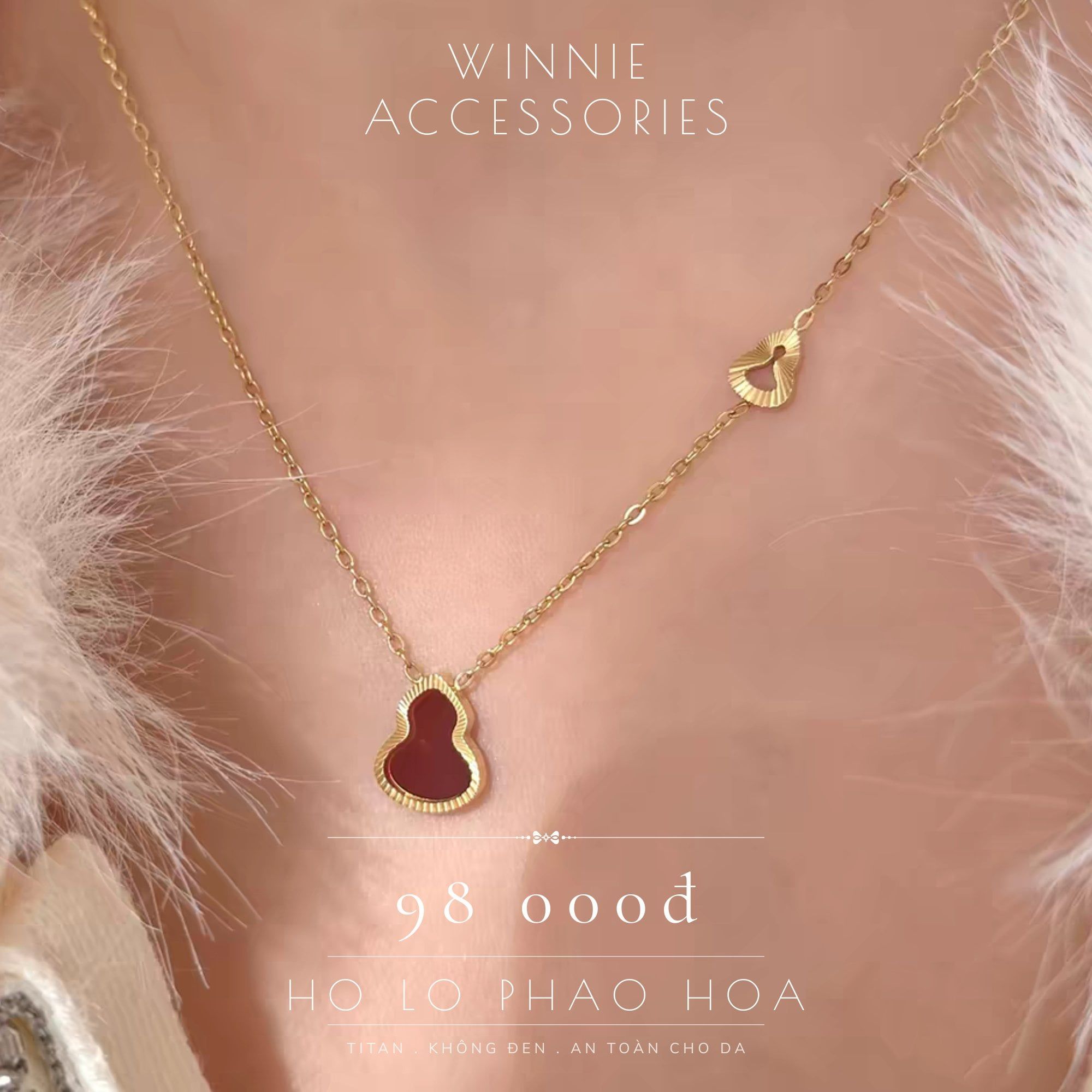 Dây chuyền Titan Hồ lô pháo hoa 