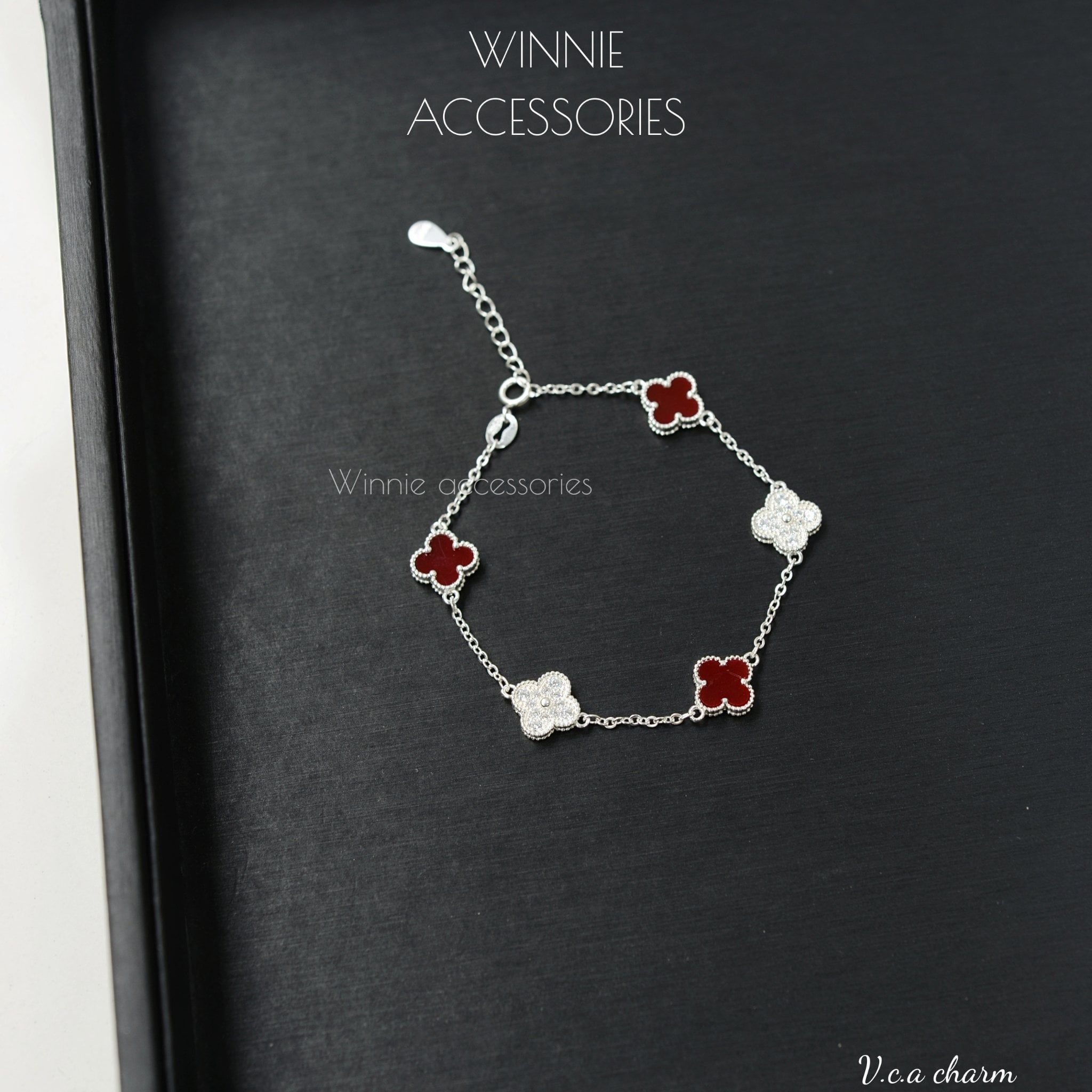  Lắc tay Bạc S925 VCA Charm 