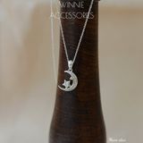  Dây chuyền Bạc S925 Moon Star 