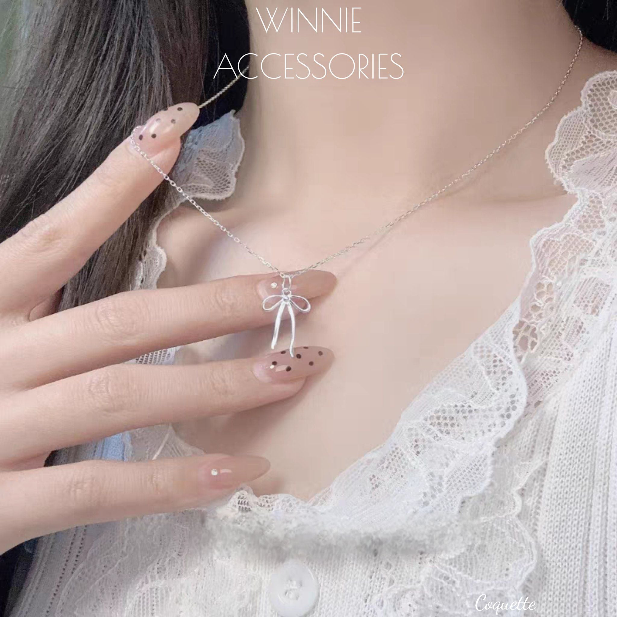  Dây chuyền bạc S925 Coquette 