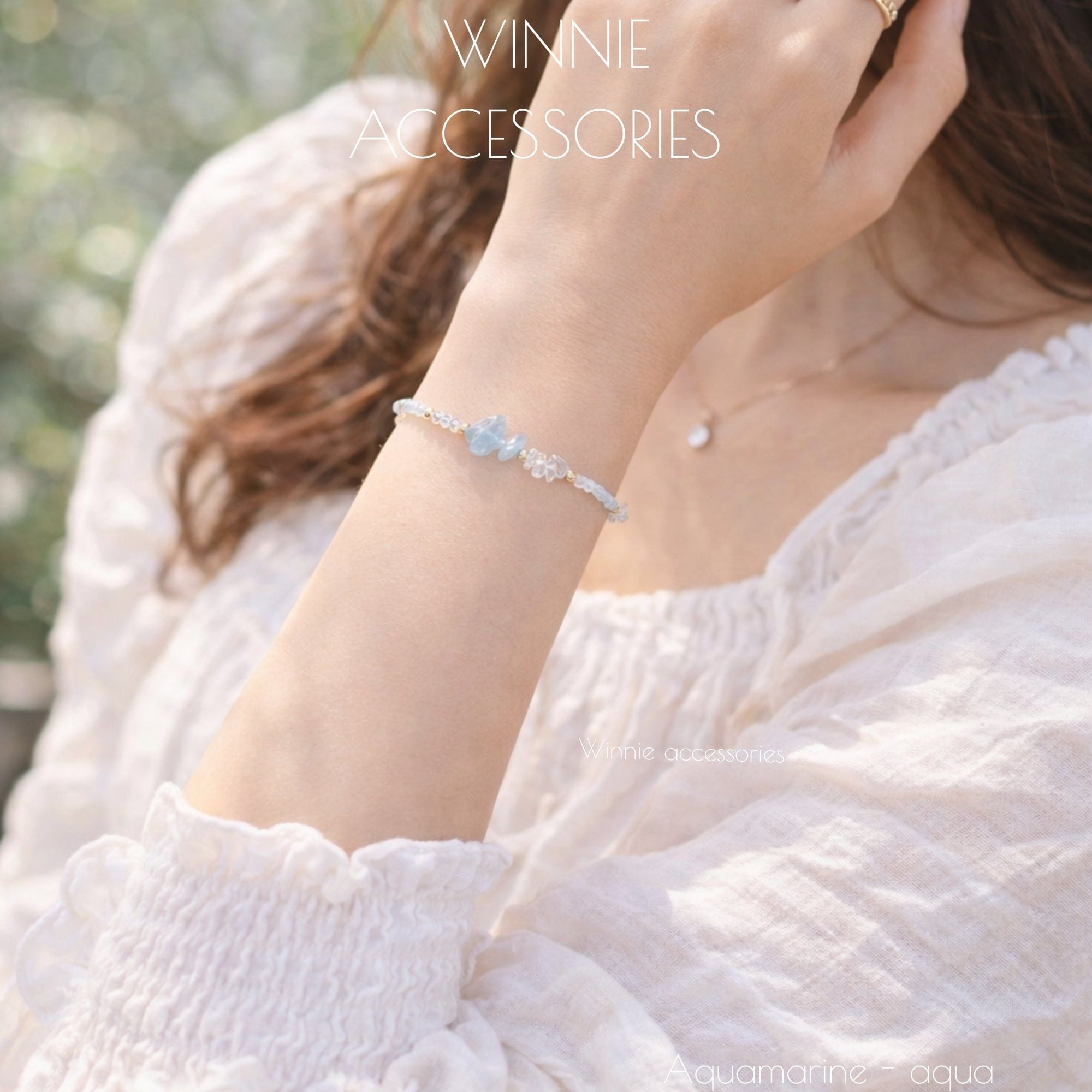  Lắc tay Titan Aquamarine 