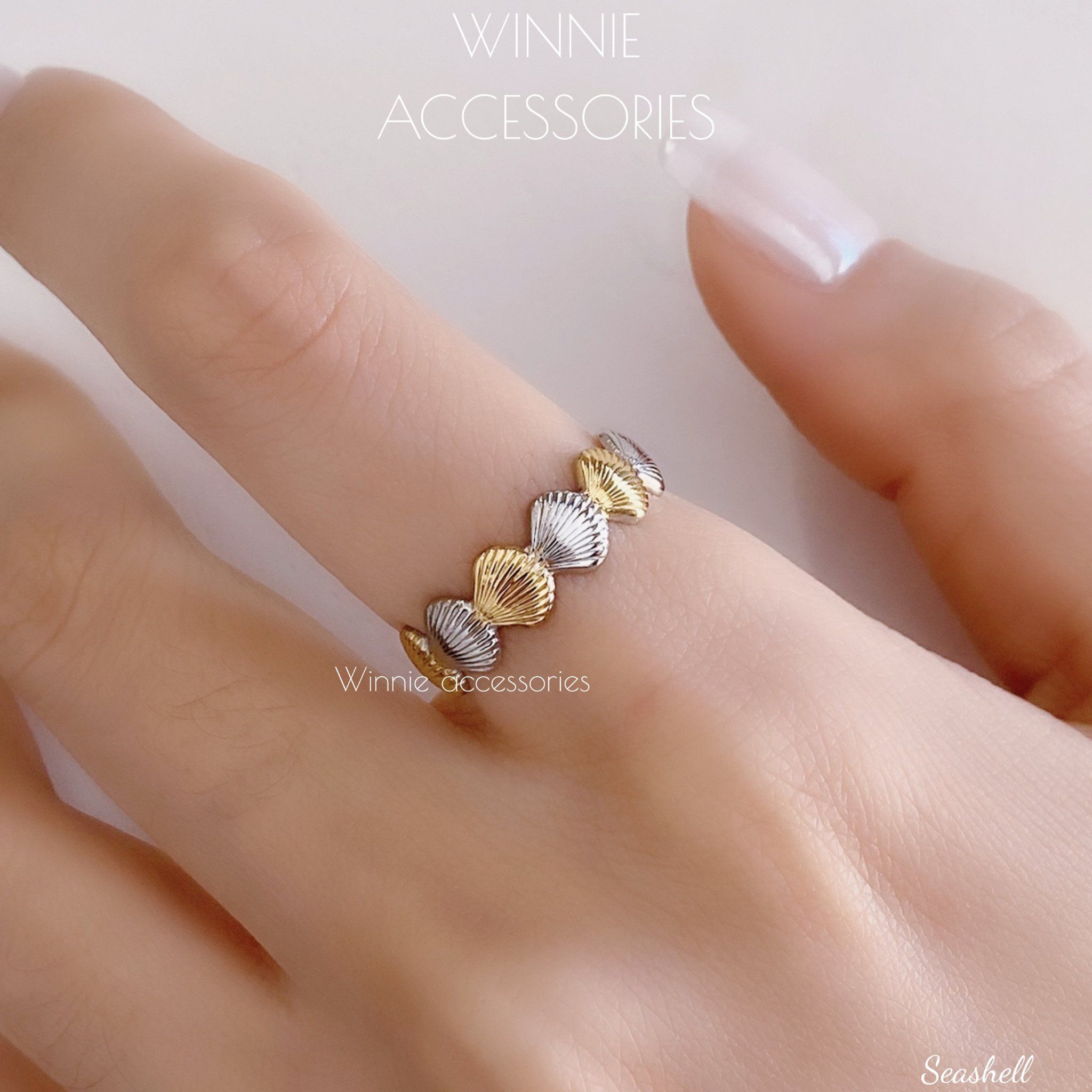  Nhẫn Titan Seashell 