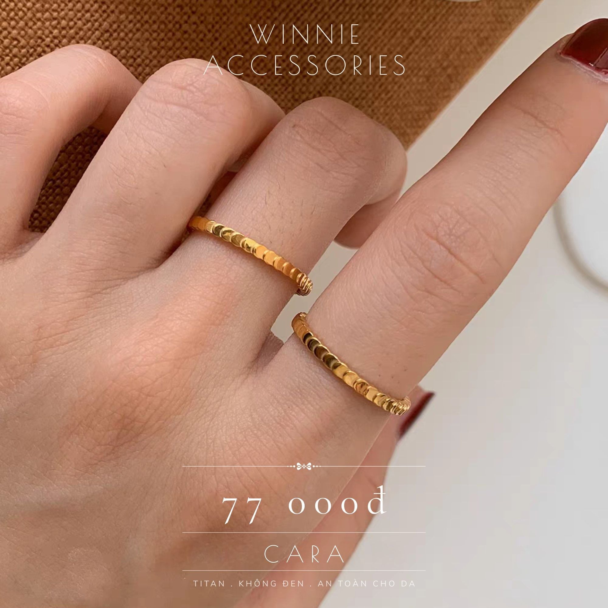  Nhẫn Titan Cara 