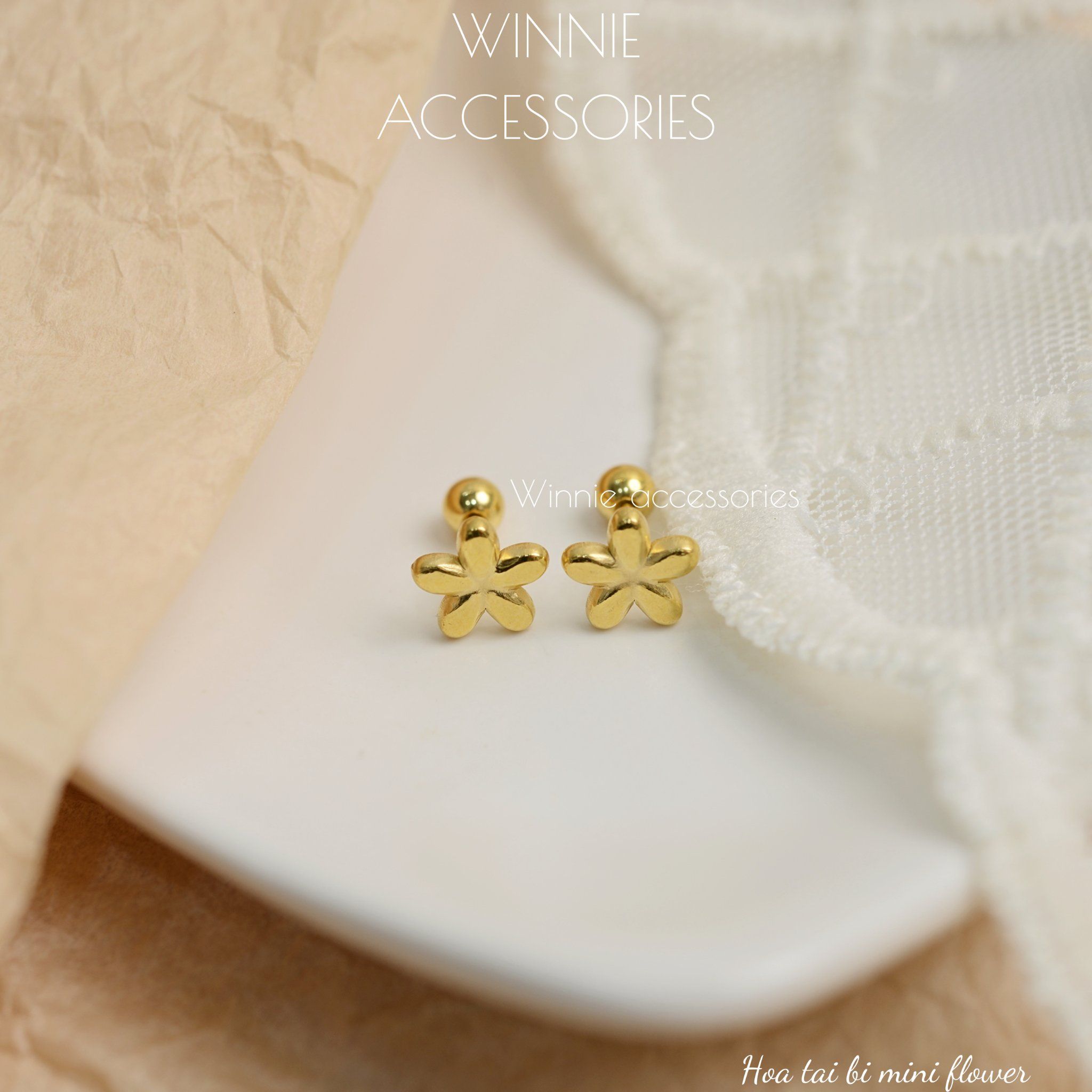  Hoa tai Titan Bi Mini Flower 