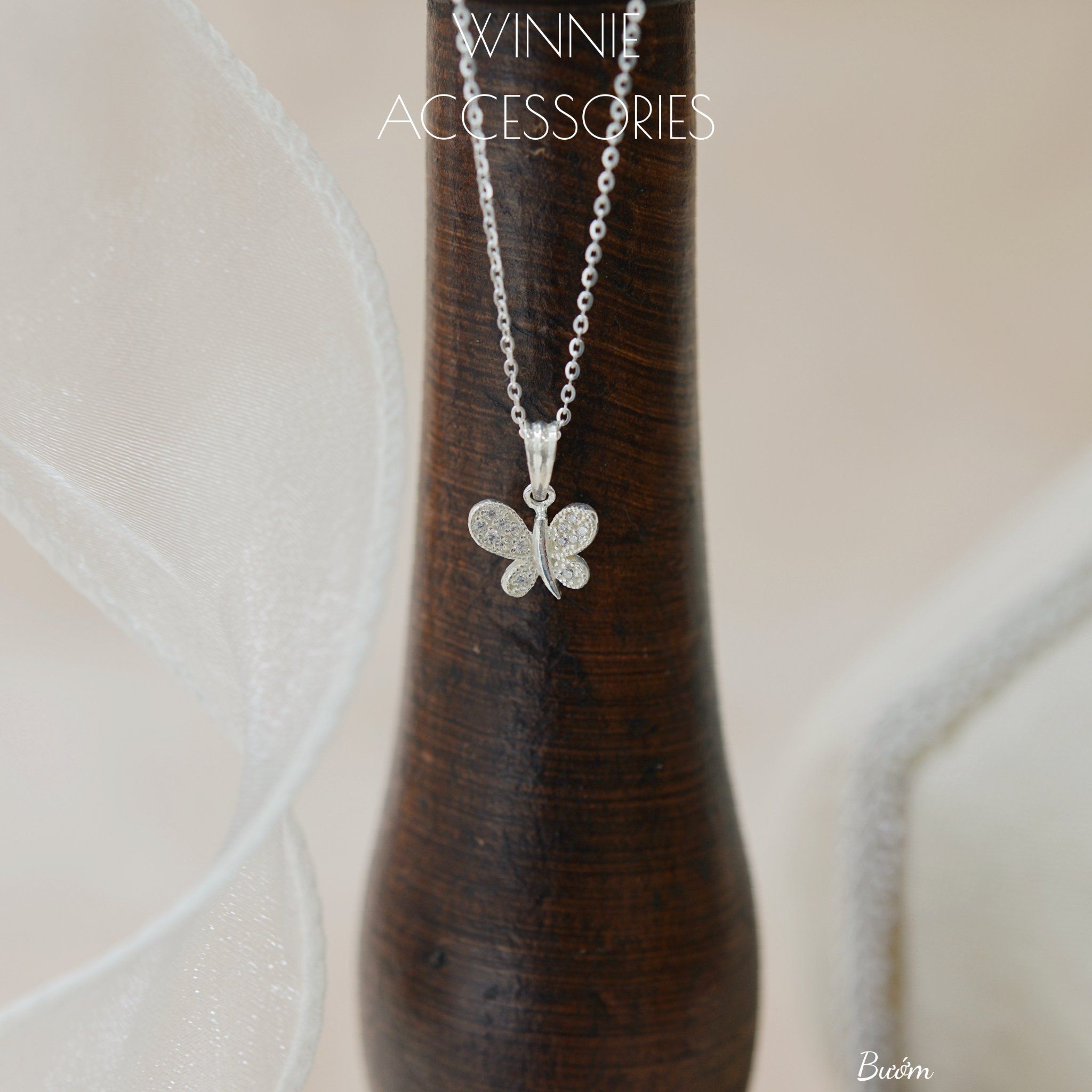  Dây chuyền Bạc S925 Bướm 