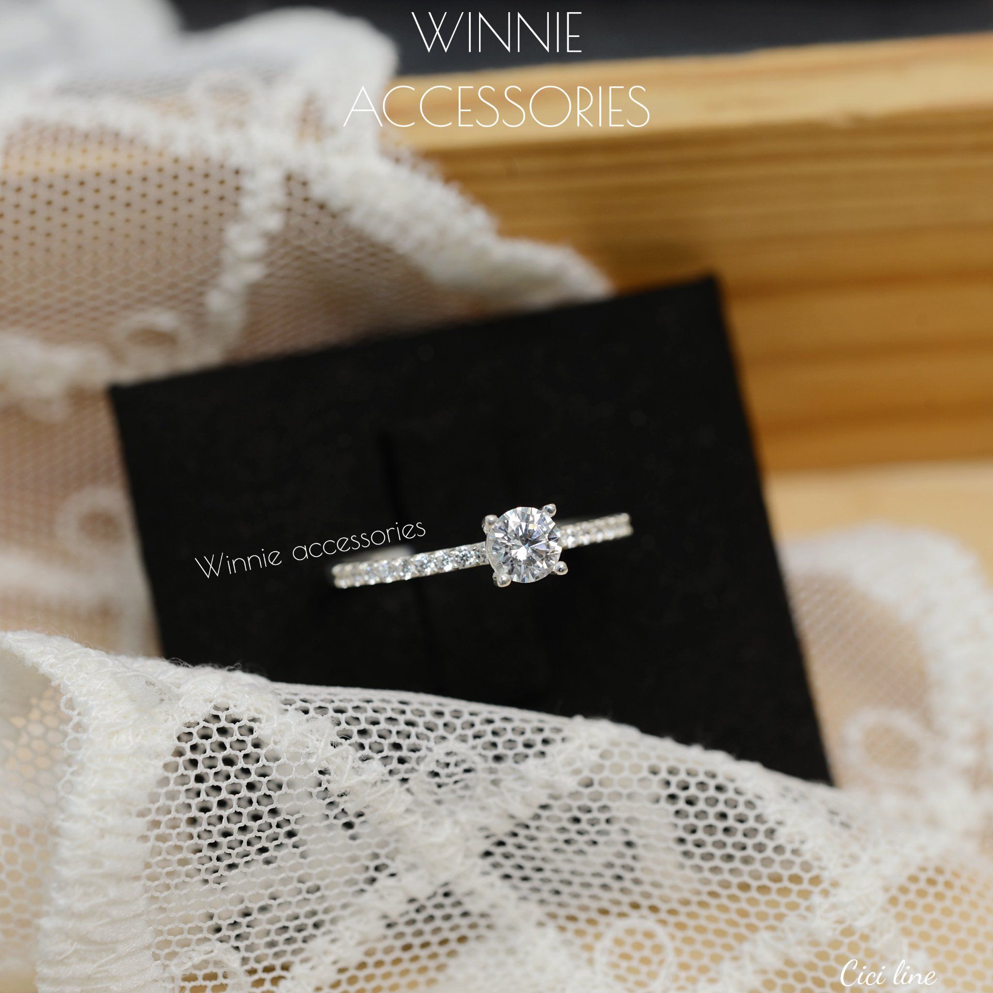  Nhẫn Bạc S925 Cici line 