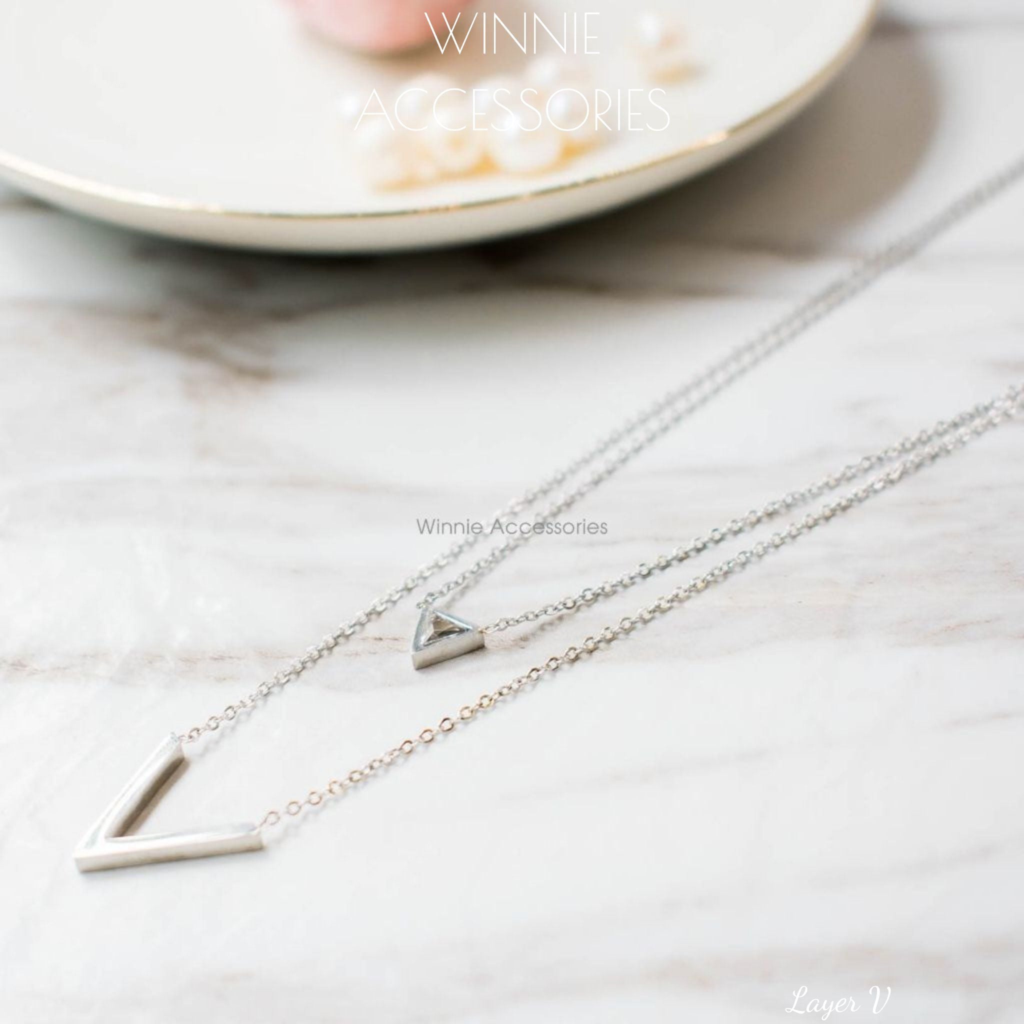  Dây chuyền titan Layer V 