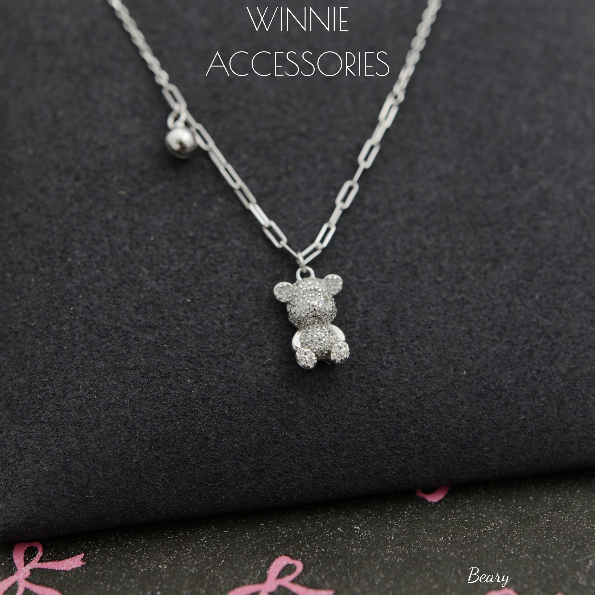  Dây chuyền Bạc S925 Beary (Xi Kim) 