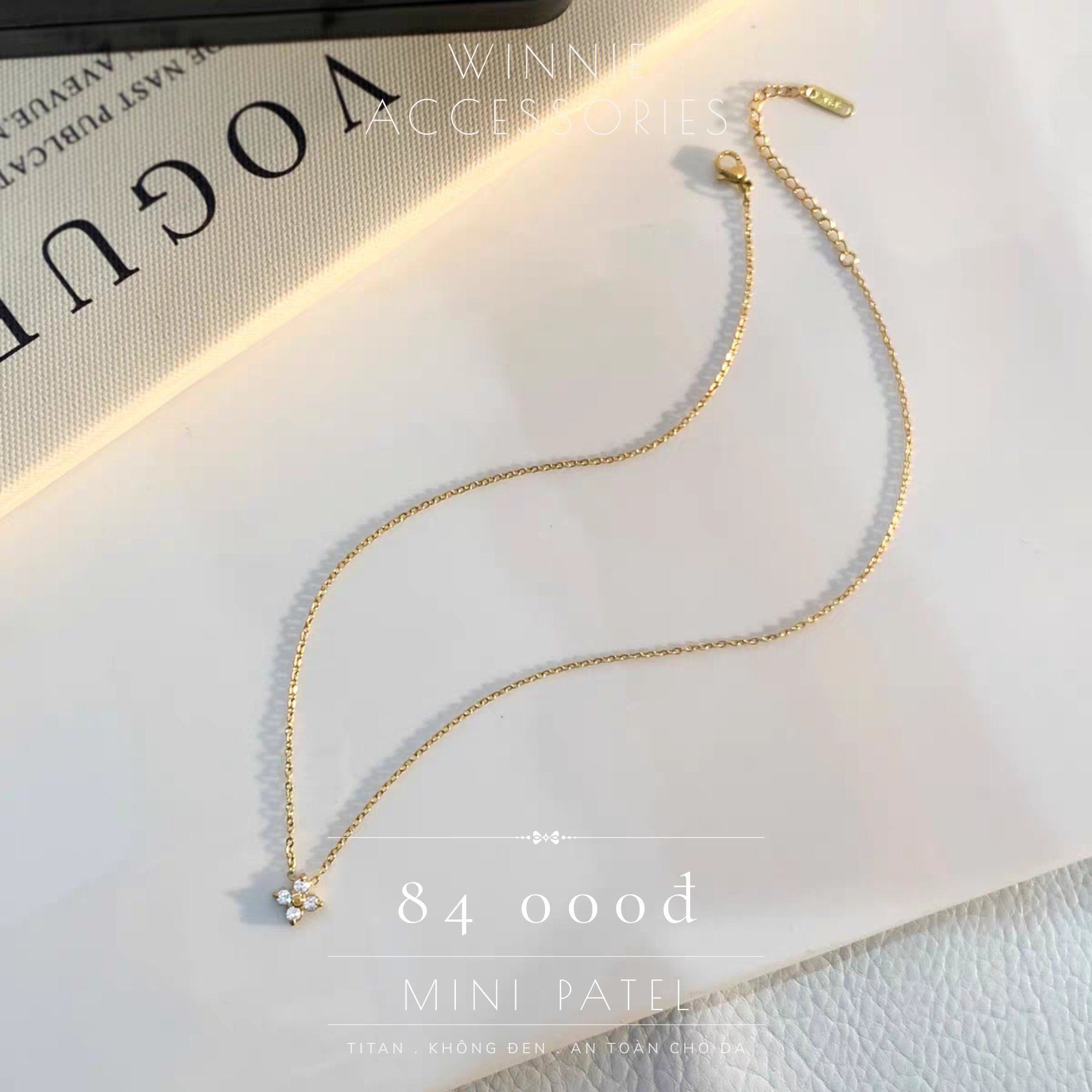  Dây chuyền Titan Mini Patel 