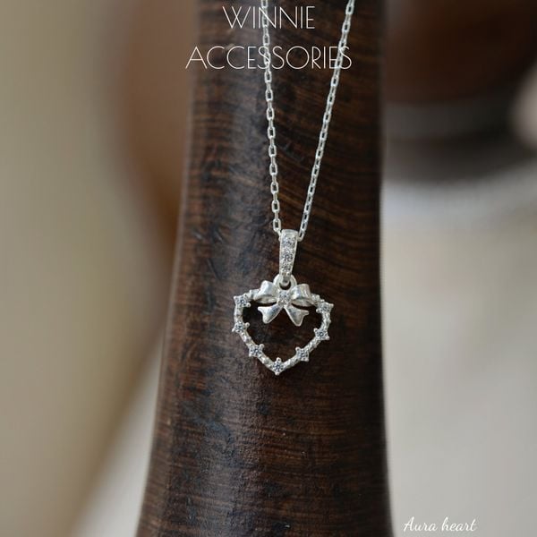  Dây chuyền Bạc S925 Aura heart 