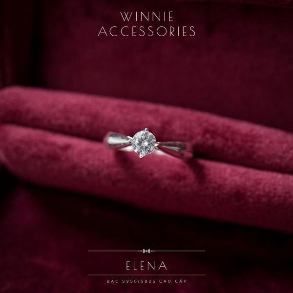  Nhẫn Bạc S925 Elena 