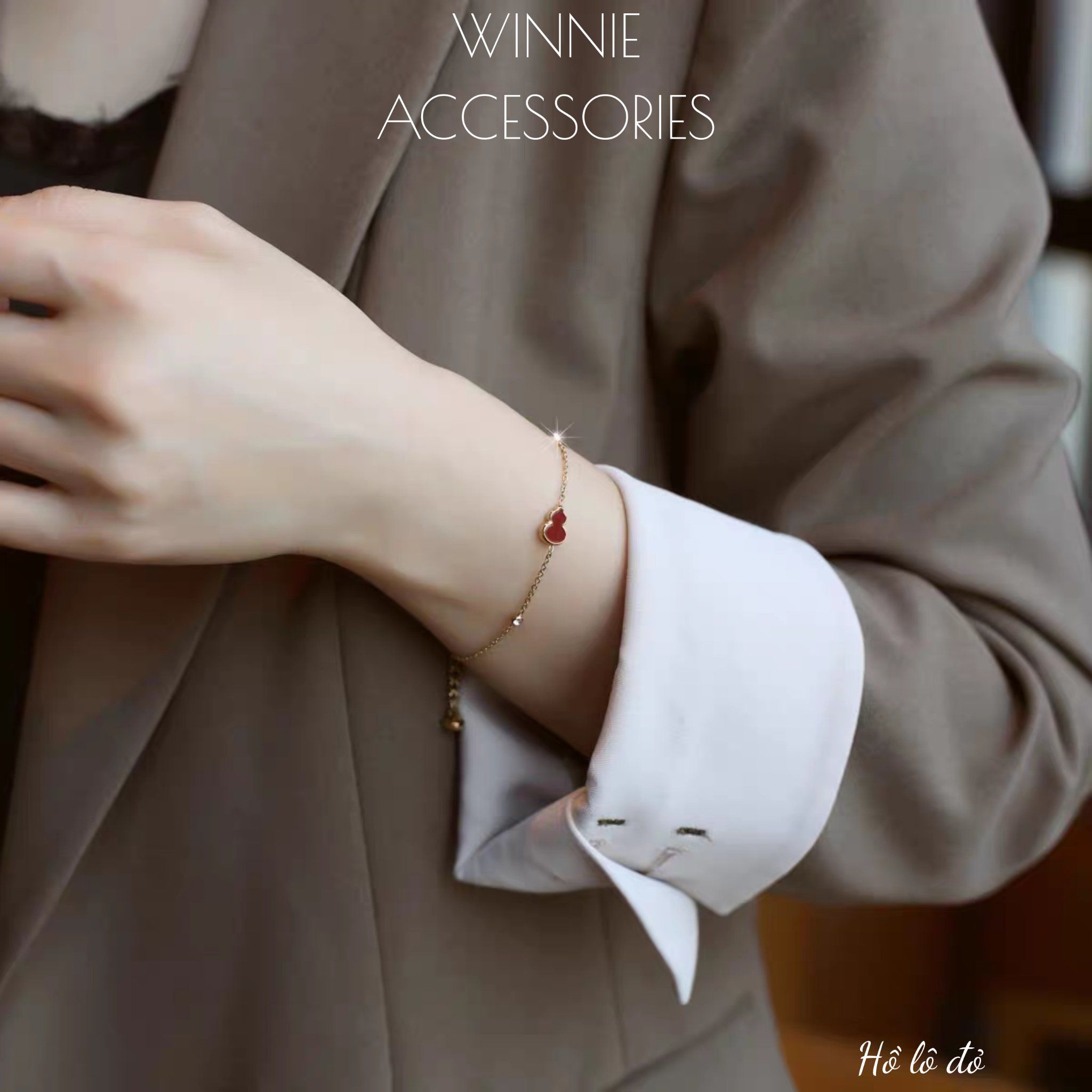  Lắc tay Titan Hồ lô đỏ 