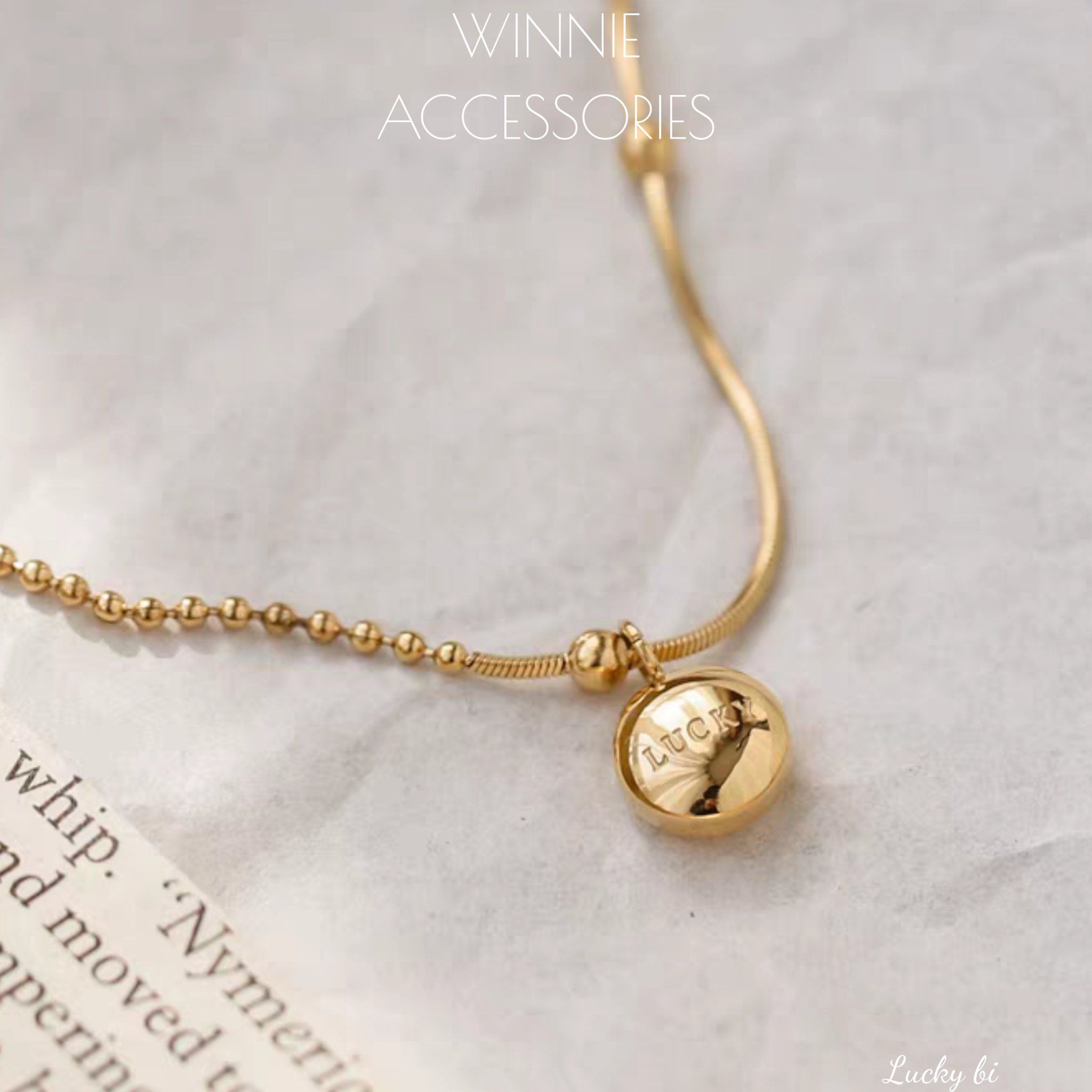  Lắc chân titan Lucky bi VG 