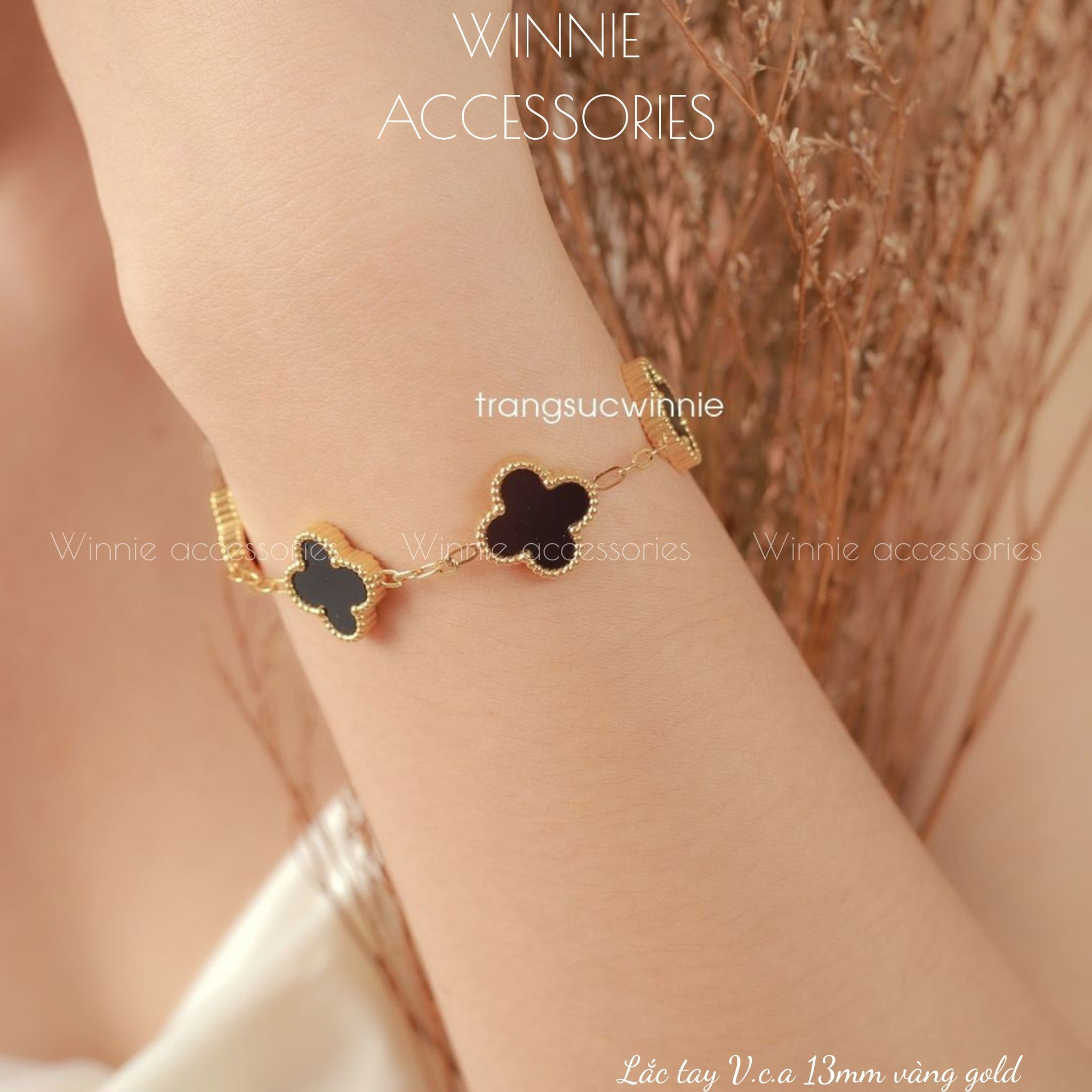  Lắc tay titan VCA 13mm VG 