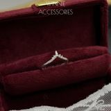  Nhẫn Bạc S925 V Line 