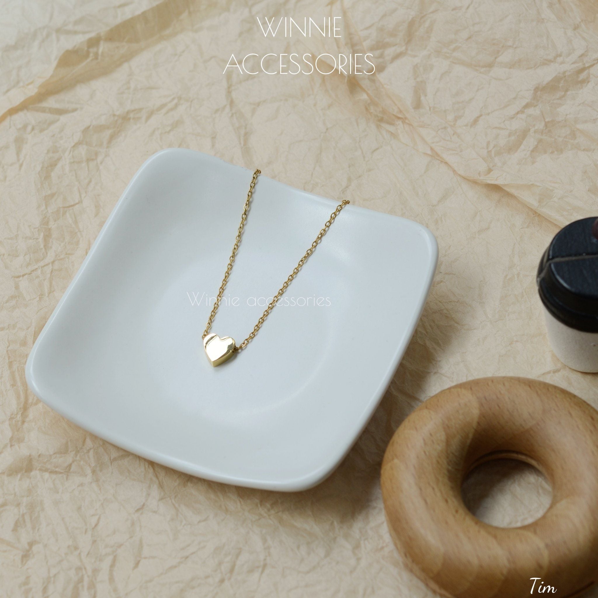  Dây chuyền Titan Tim 