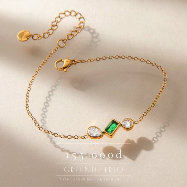 Lắc tay Titan Greenie Trio 