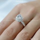  Nhẫn Bạc S925 Duo Apricot 