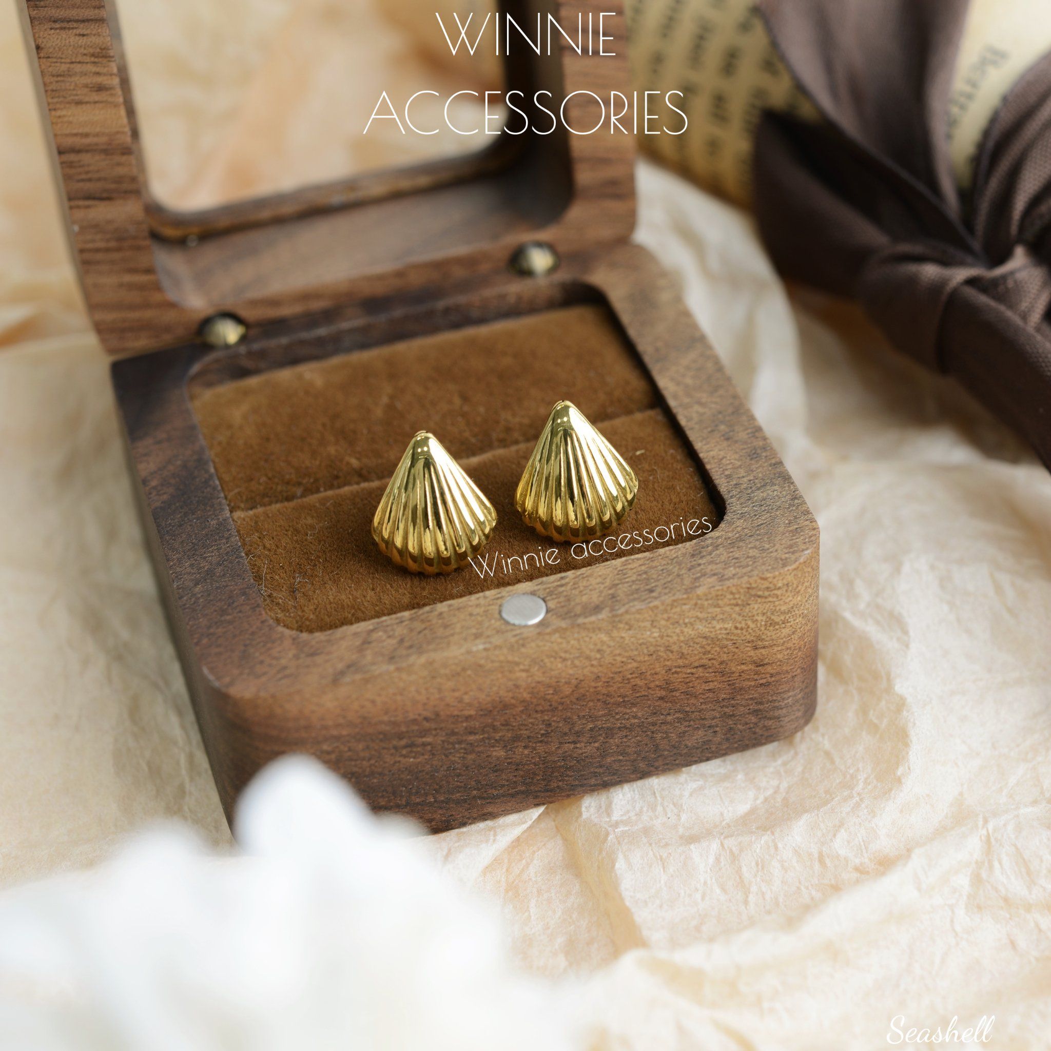  Hoa tai Titan Seashell 