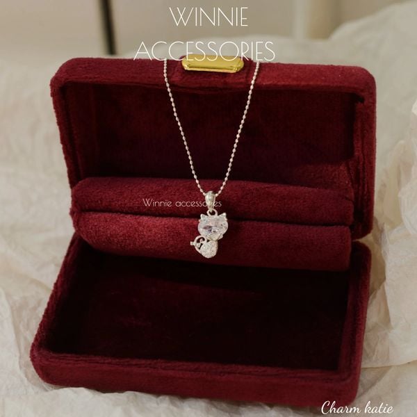  Charm Dây chuyền Bạc S925 Katie (Không kèm dây) 