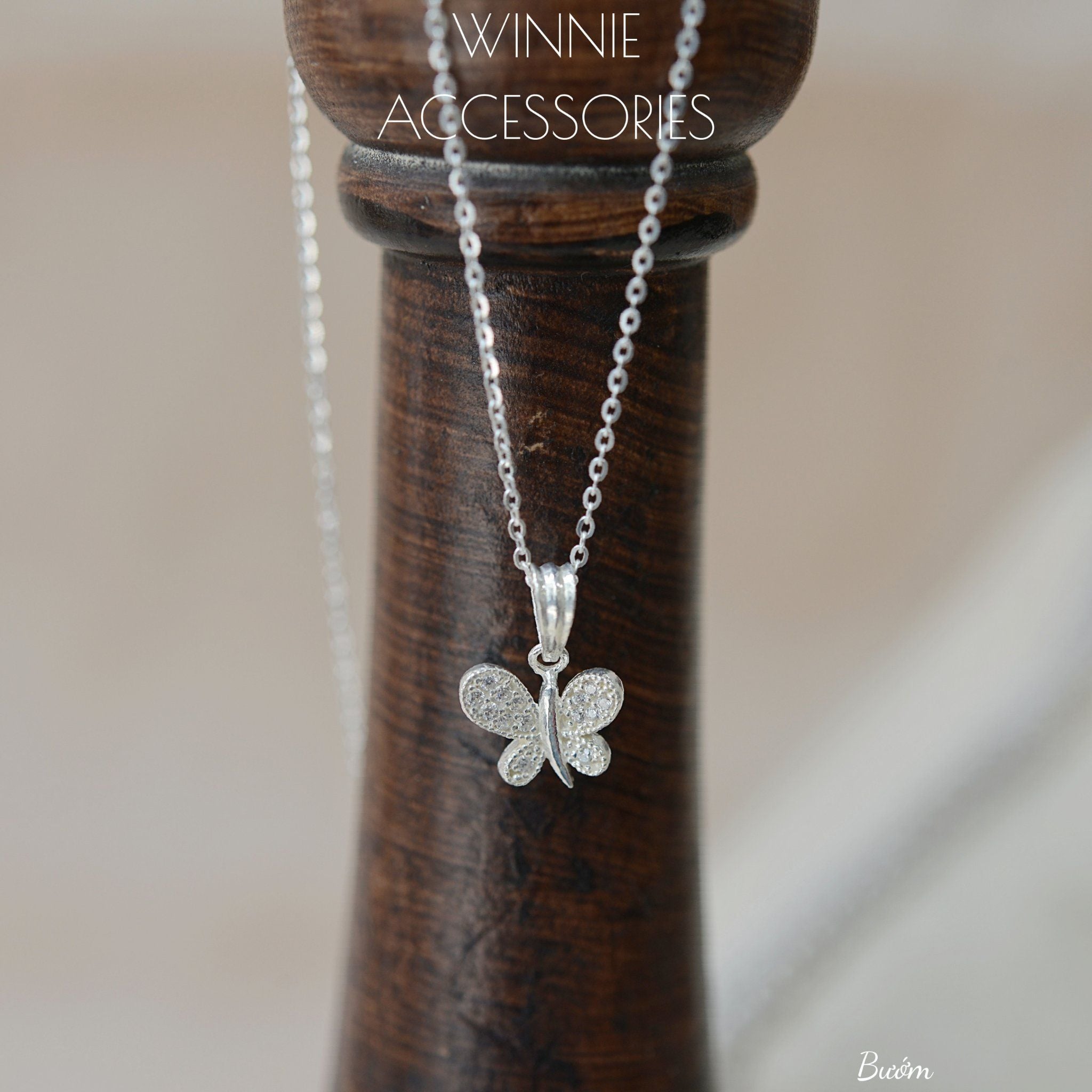  Dây chuyền Bạc S925 Bướm 