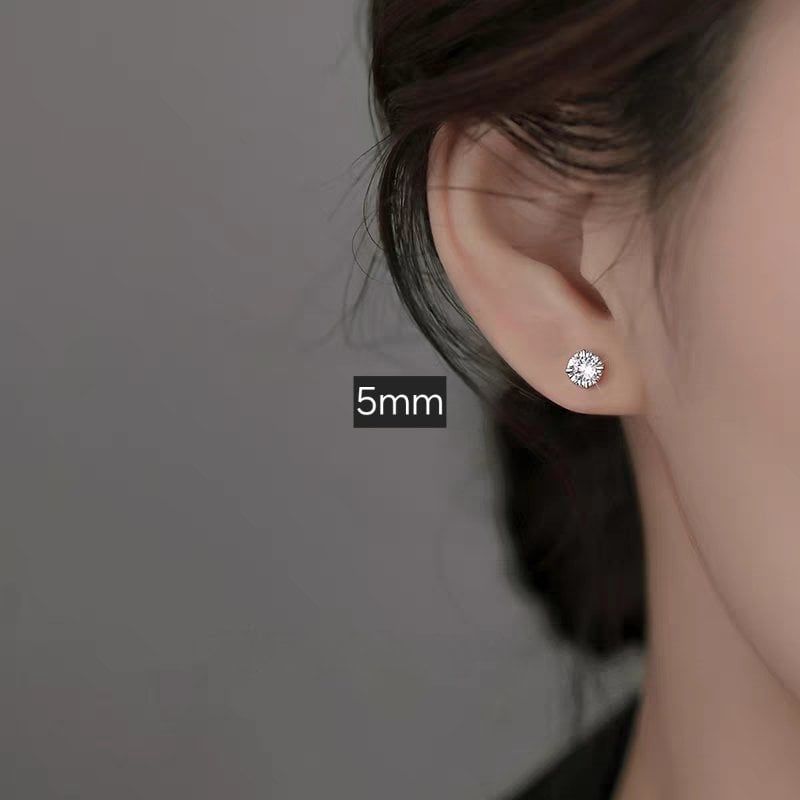  Hoa tai Bạc S925 Diamond 