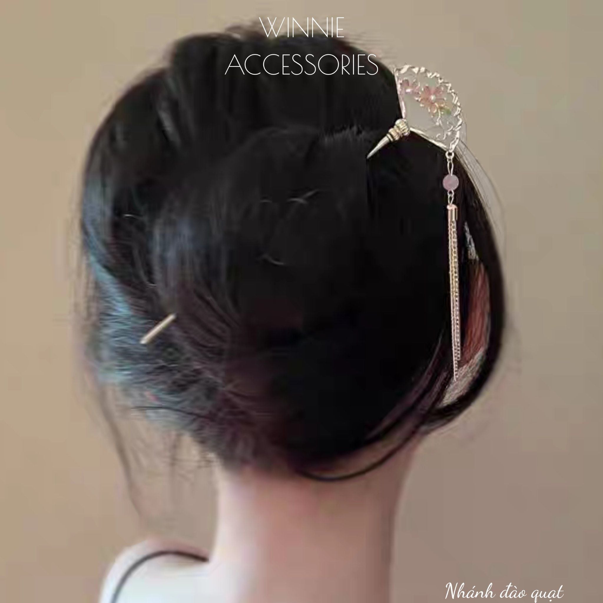  Trâm Nhánh Đào Quạt 