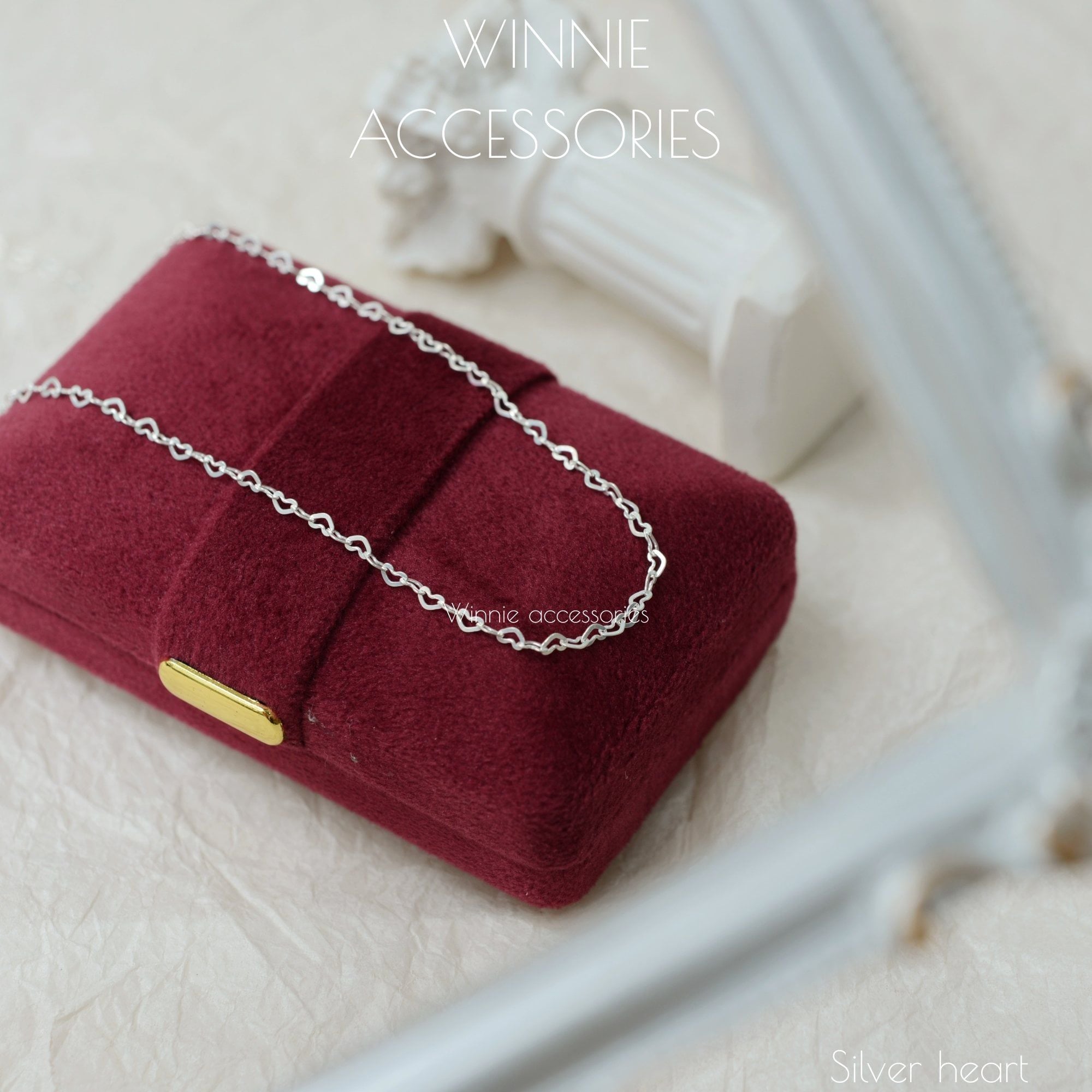  Dây chuyền Bạc S925 Silver heart 