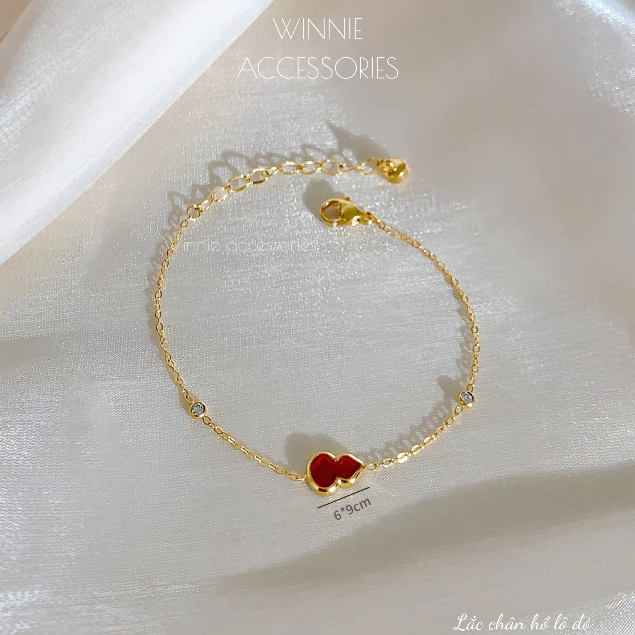  Lắc chân Titan Hồ lô đỏ 