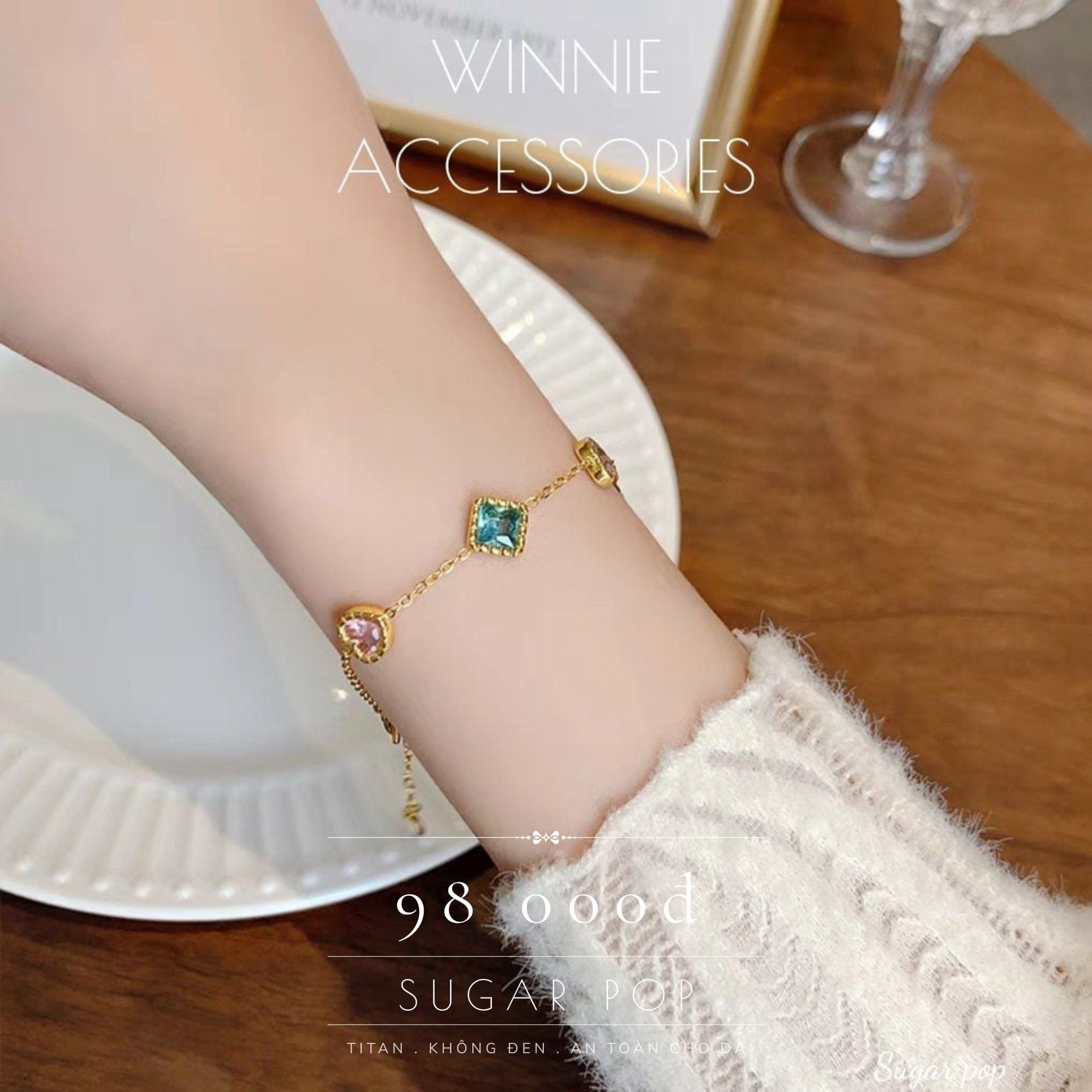 Lắc tay Titan Sugar pop 