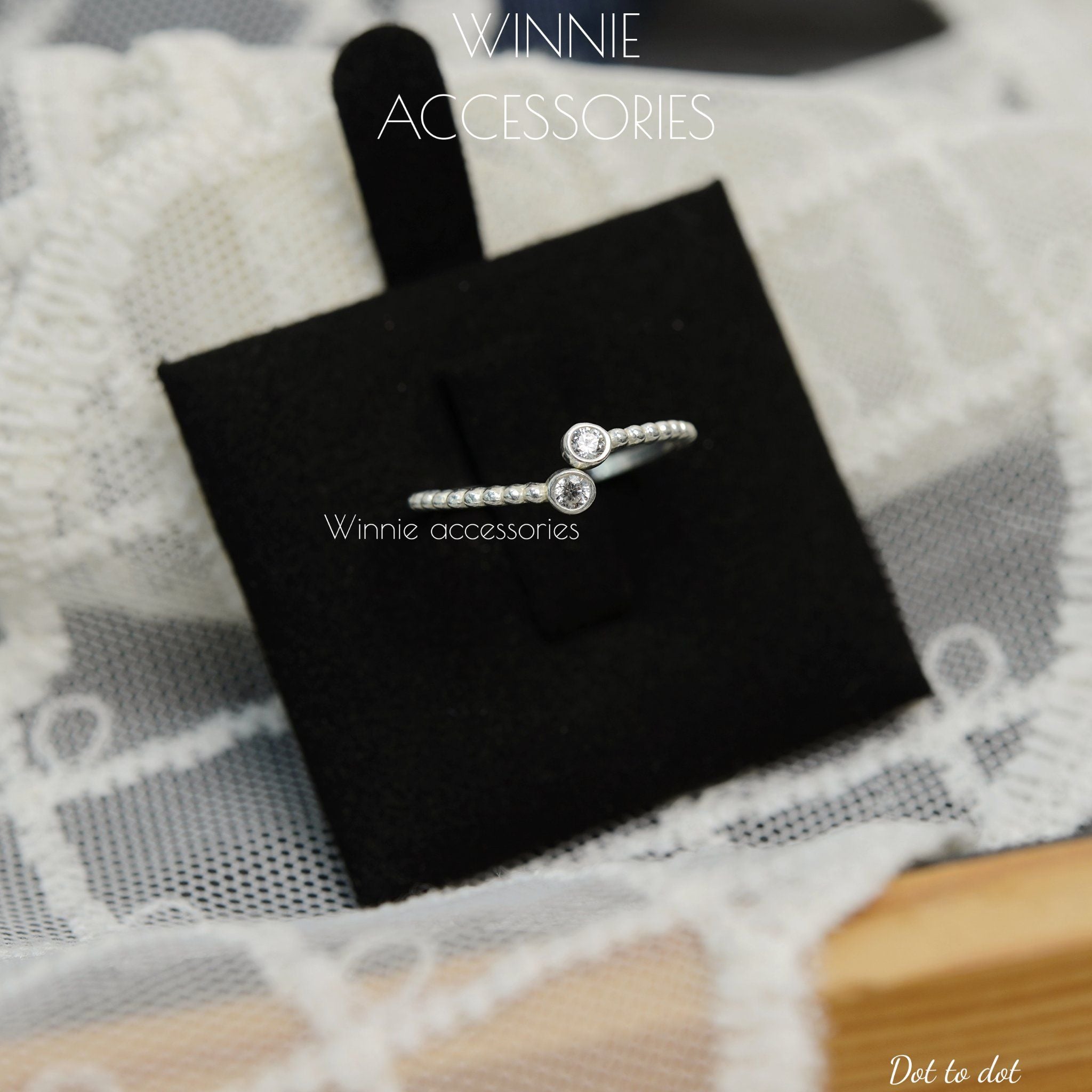  Nhẫn Bạc S925 Dot to Dot 