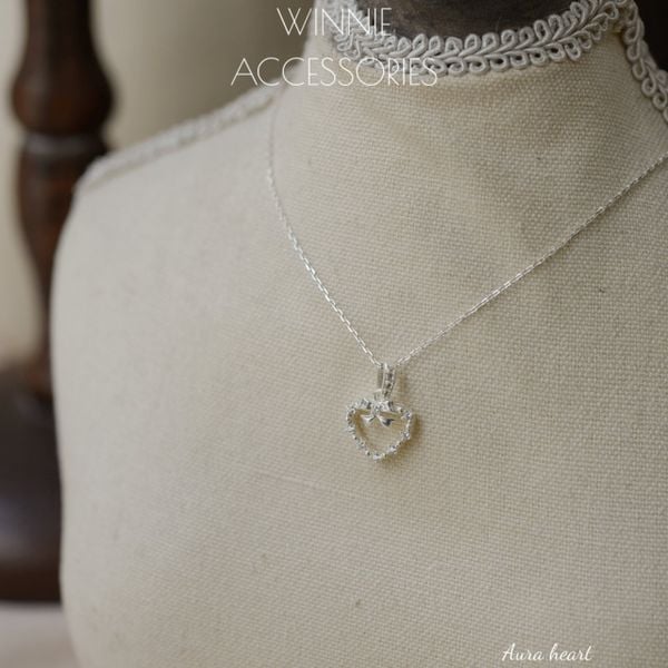  Dây chuyền Bạc S925 Aura heart 