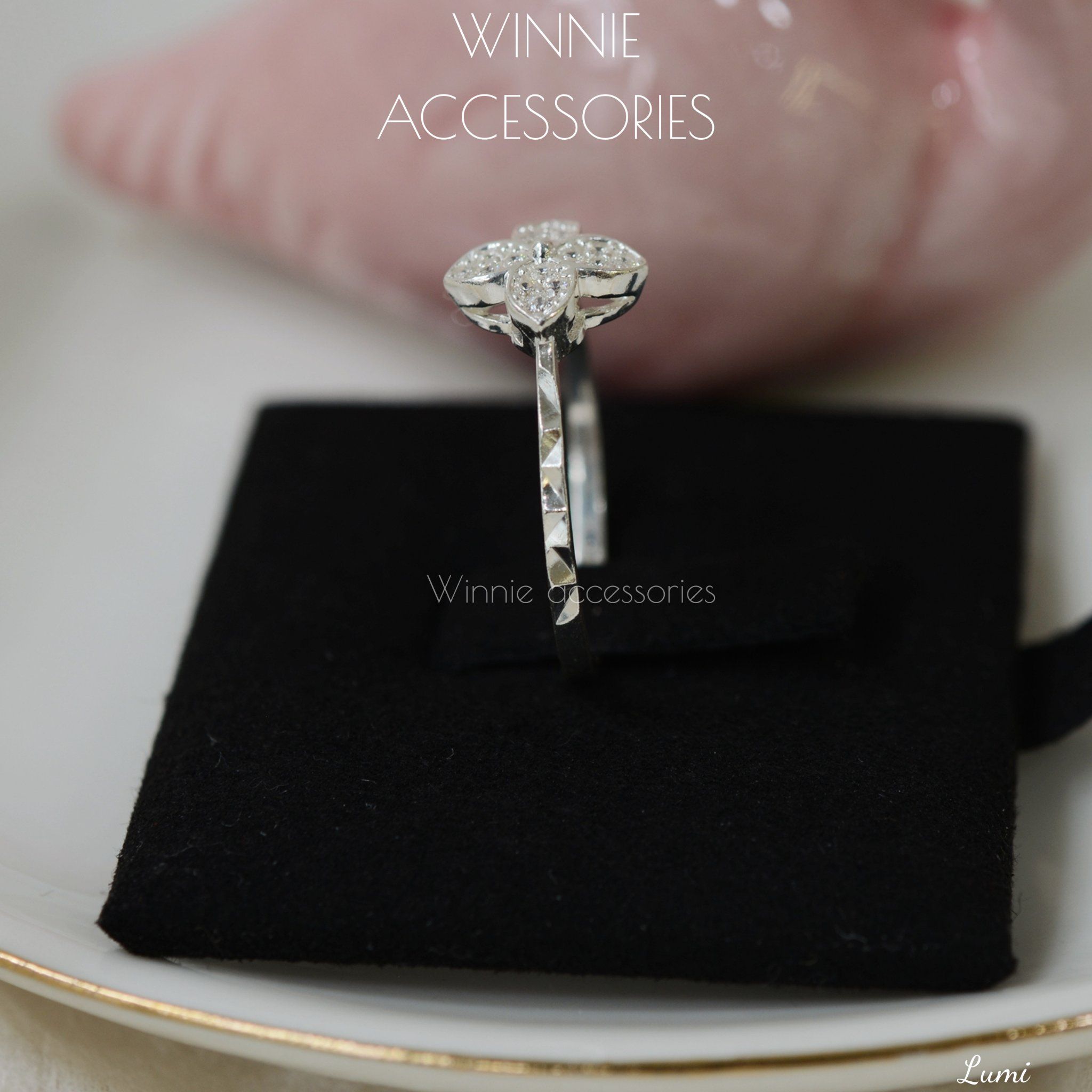  Nhẫn Bạc S925 Lumi Rhombus 