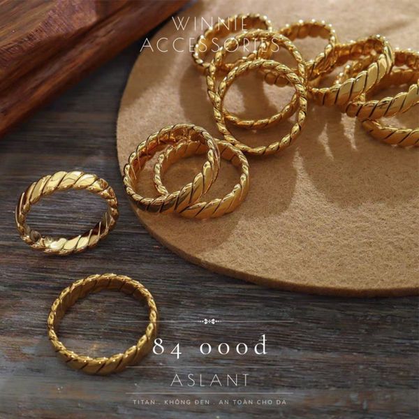  Nhẫn Titan Aslant 