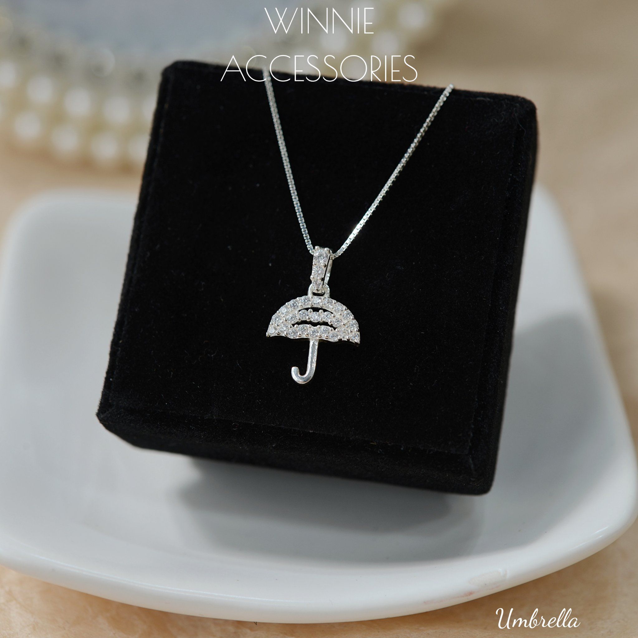  Dây chuyền Bạc S925 Umbrella 
