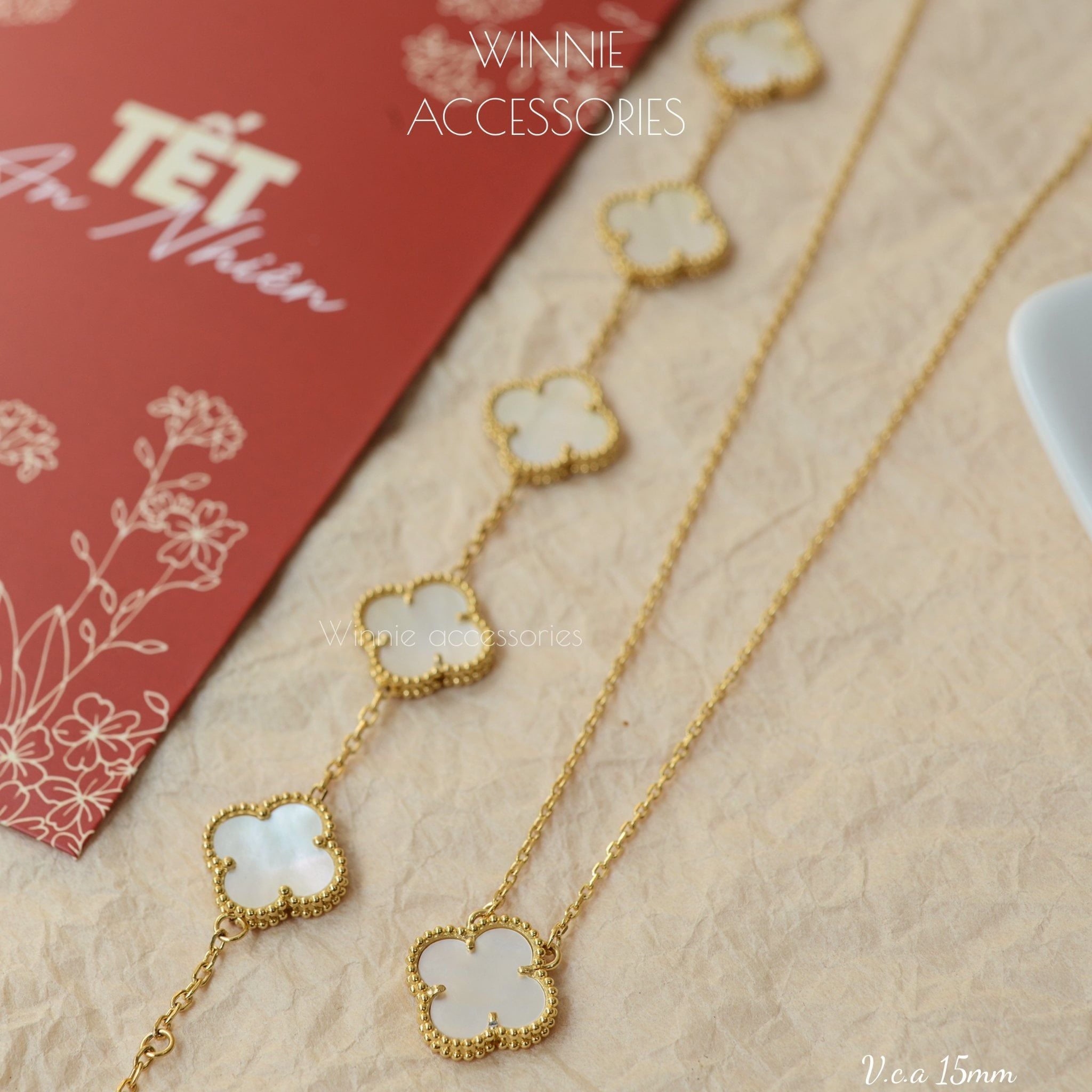  Lắc tay Titan VCA 15mm 