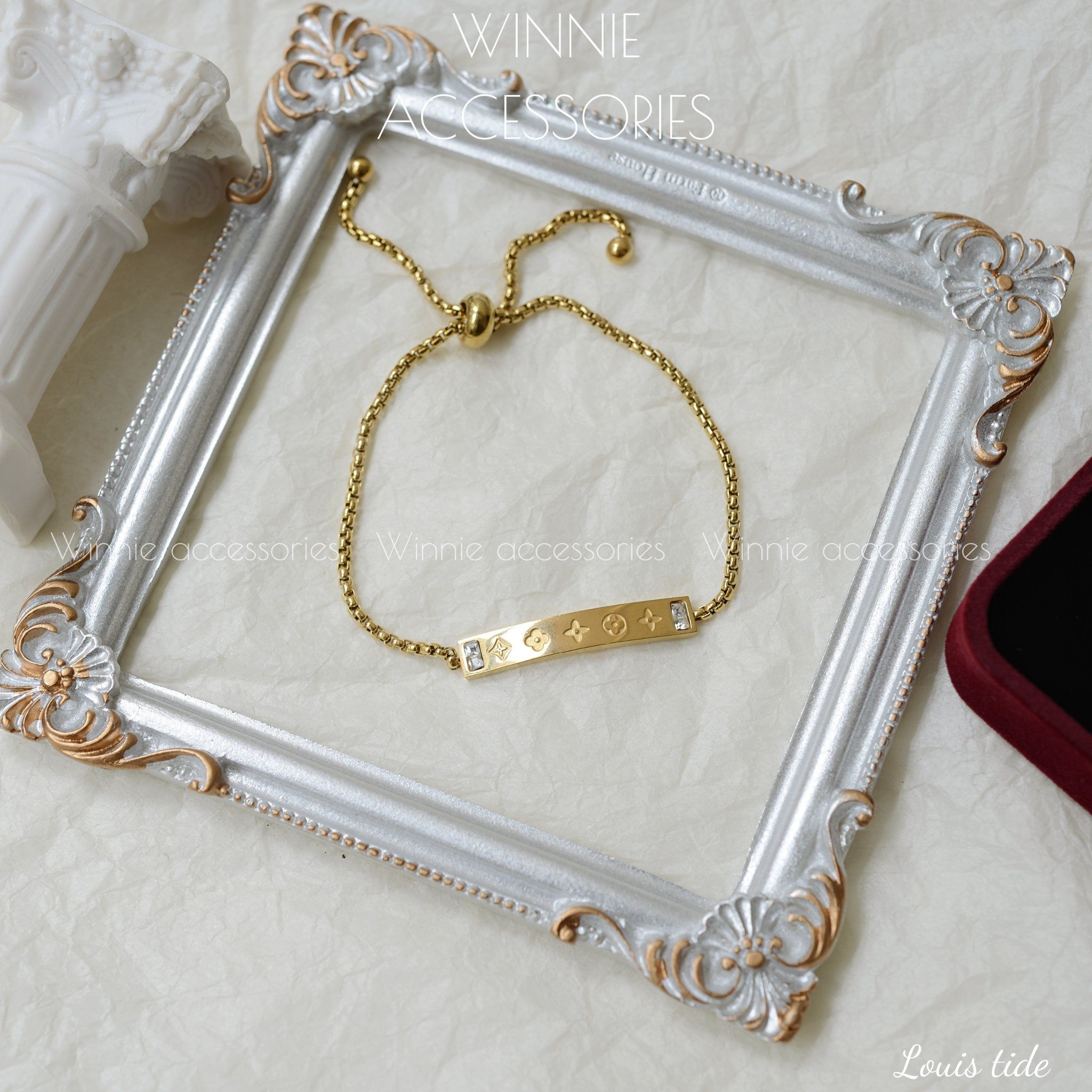  Lắc tay titan Louis tide 