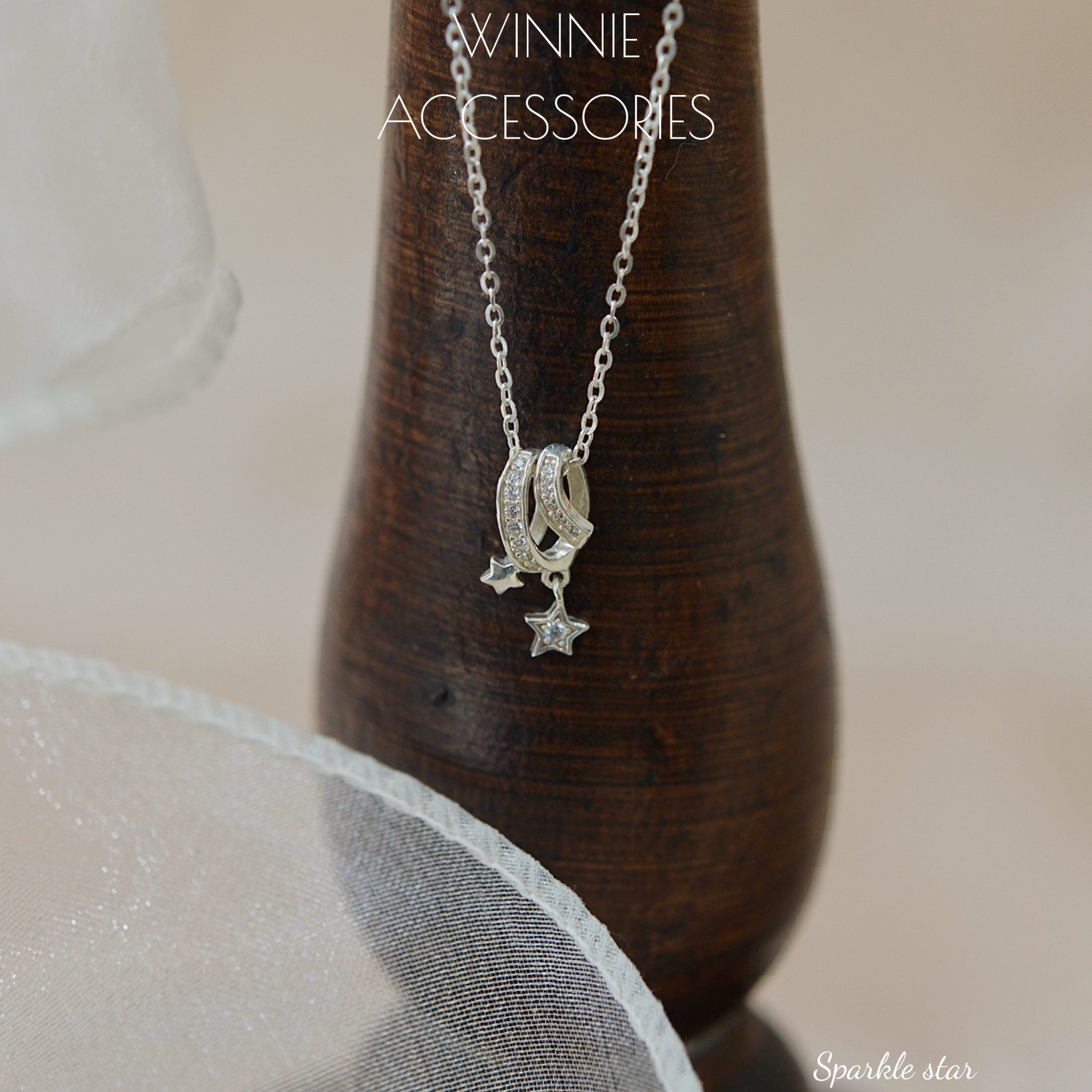  Dây chuyền Bạc S925 Sparkle star 