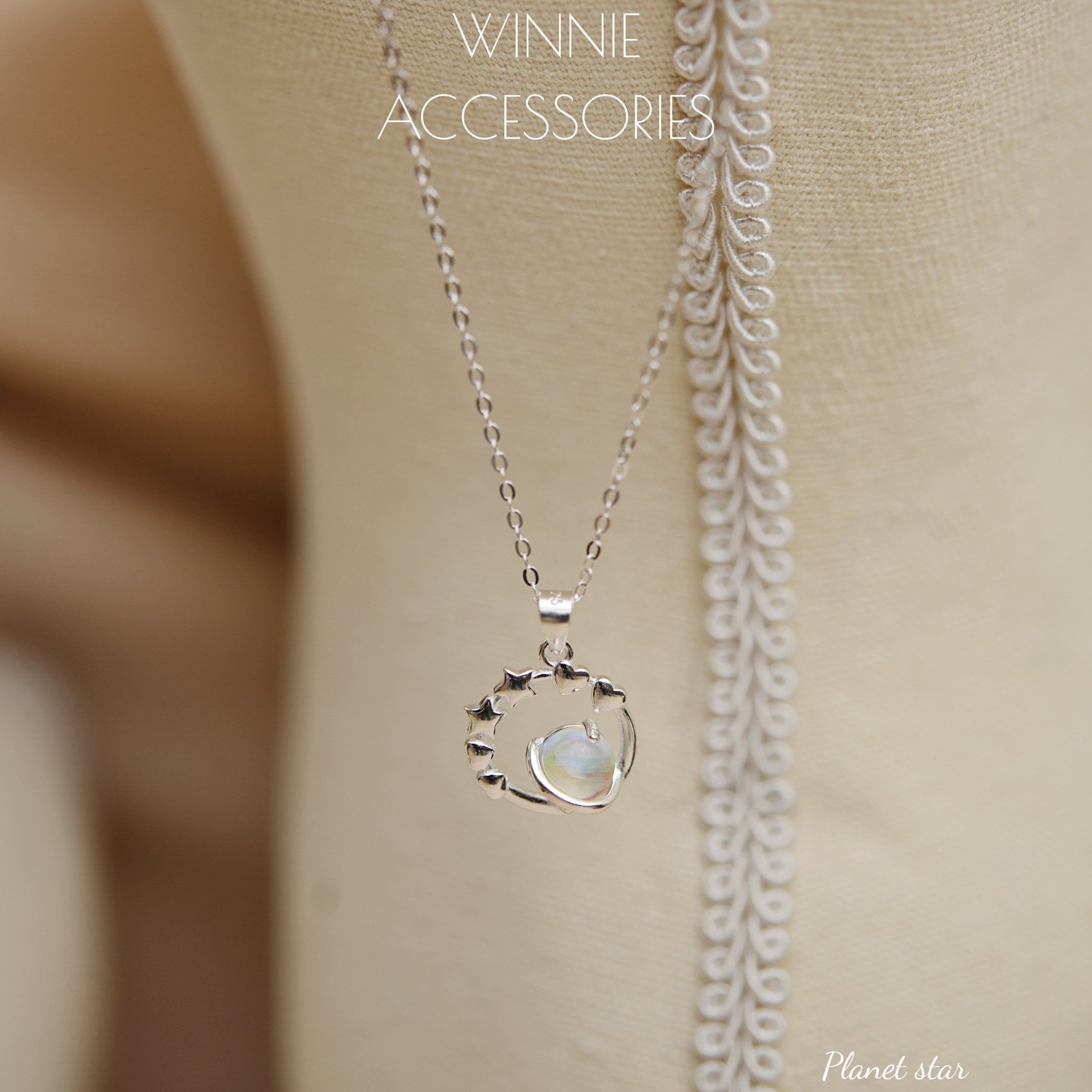  Dây chuyền Bạc S925 Planet Star 
