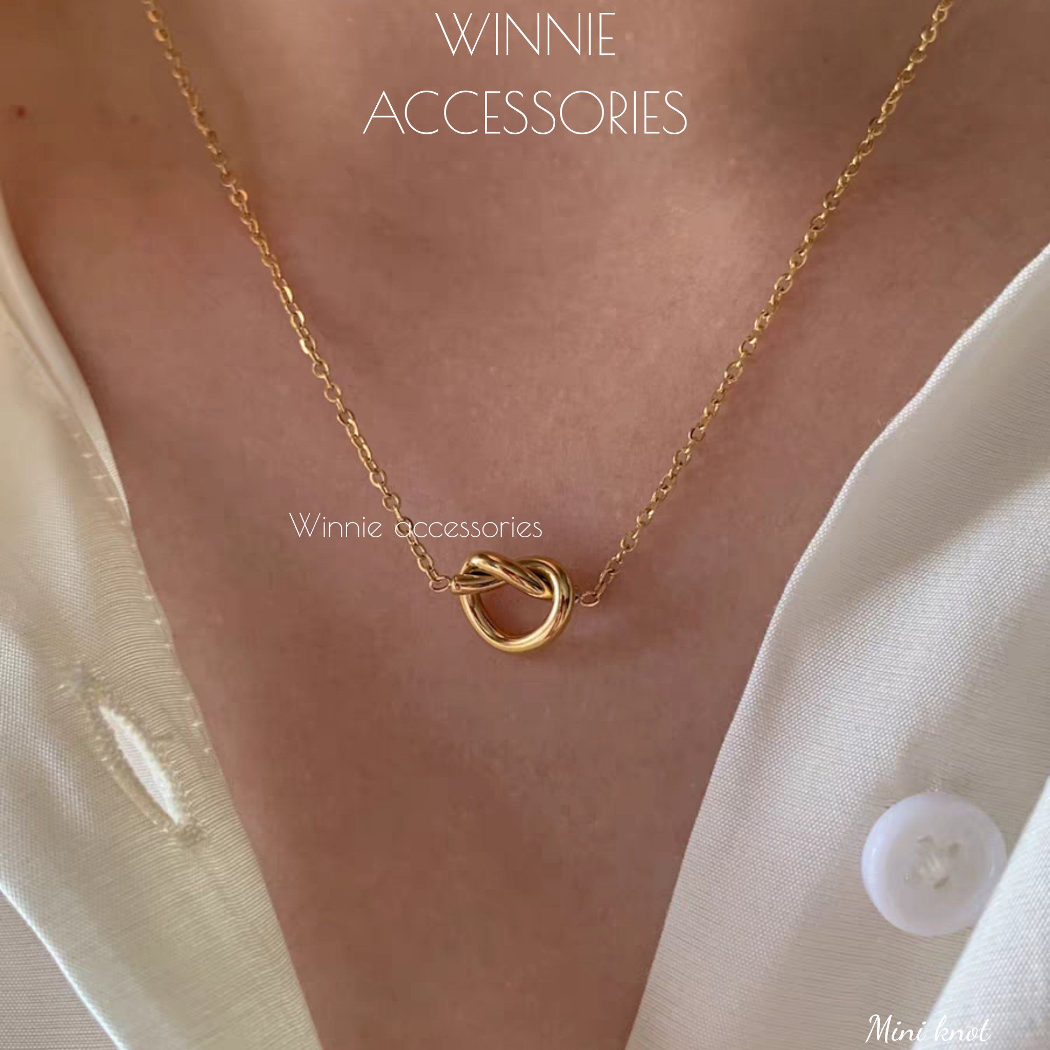  Dây chuyền Titan Mini Knot 