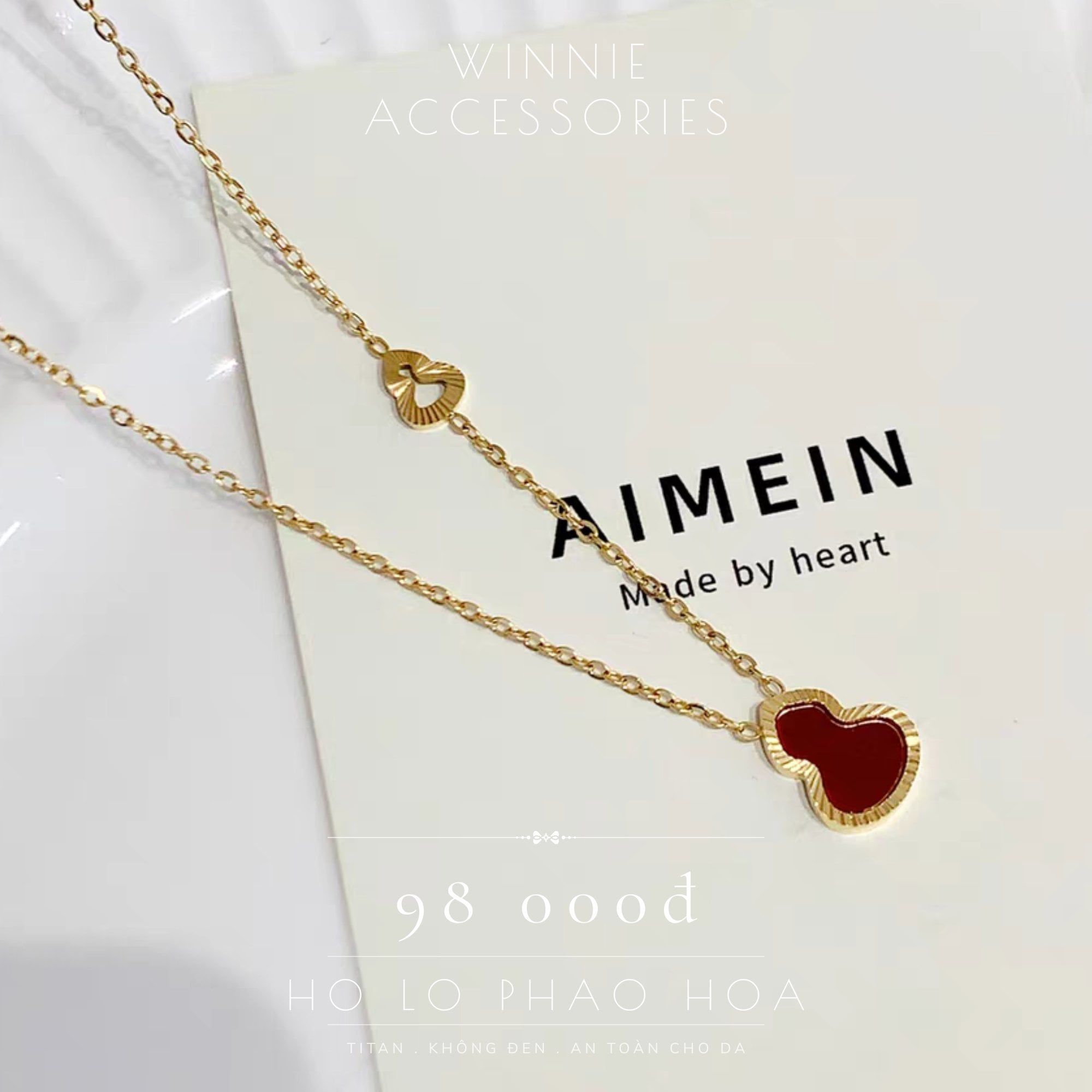  Dây chuyền Titan Hồ lô pháo hoa 