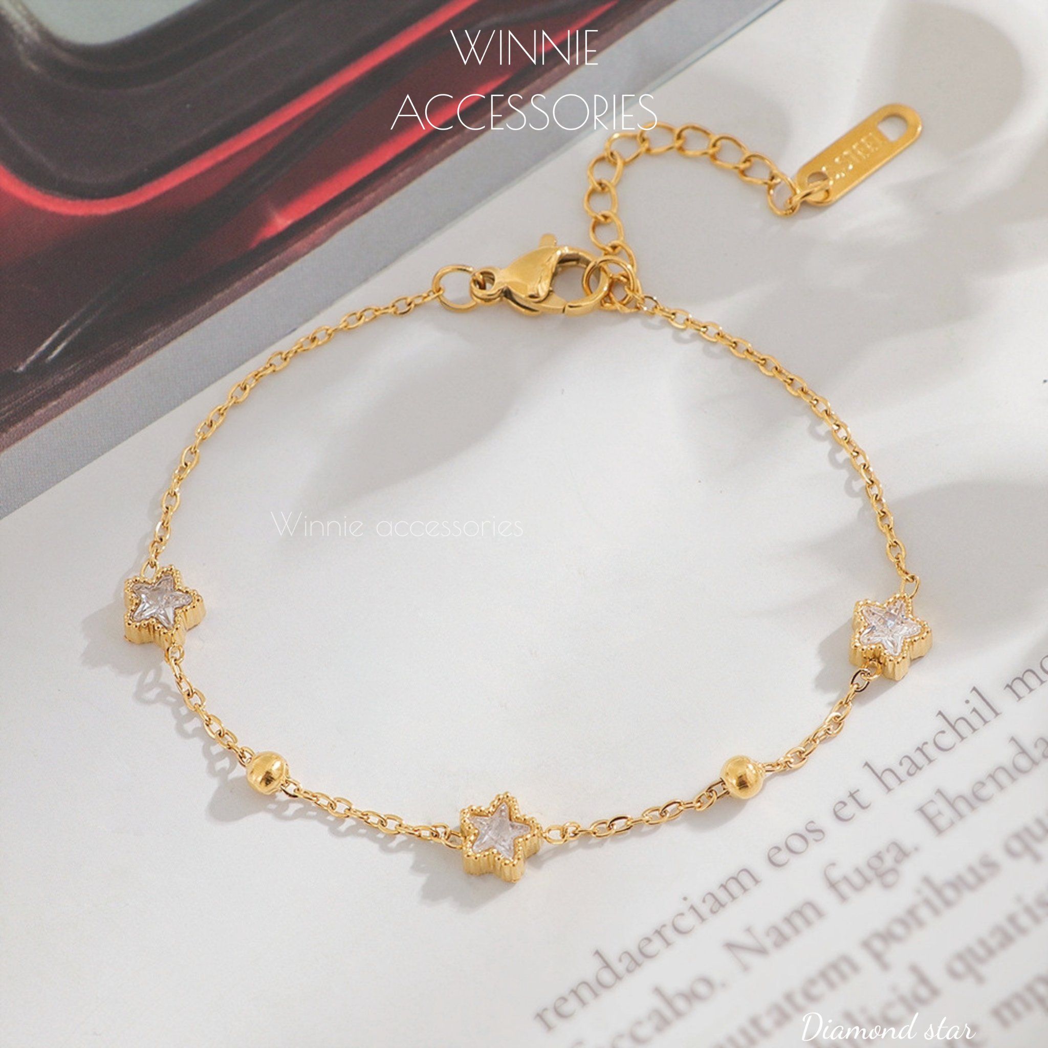  Lắc tay Titan Diamond Star 