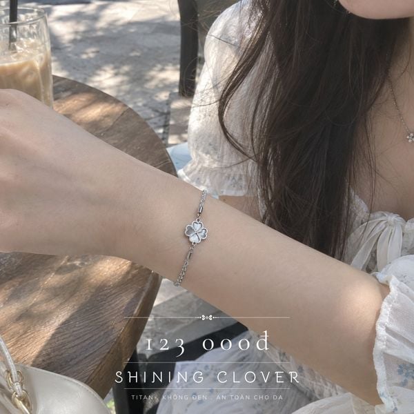  Lắc tay Titan Shining Clover B 