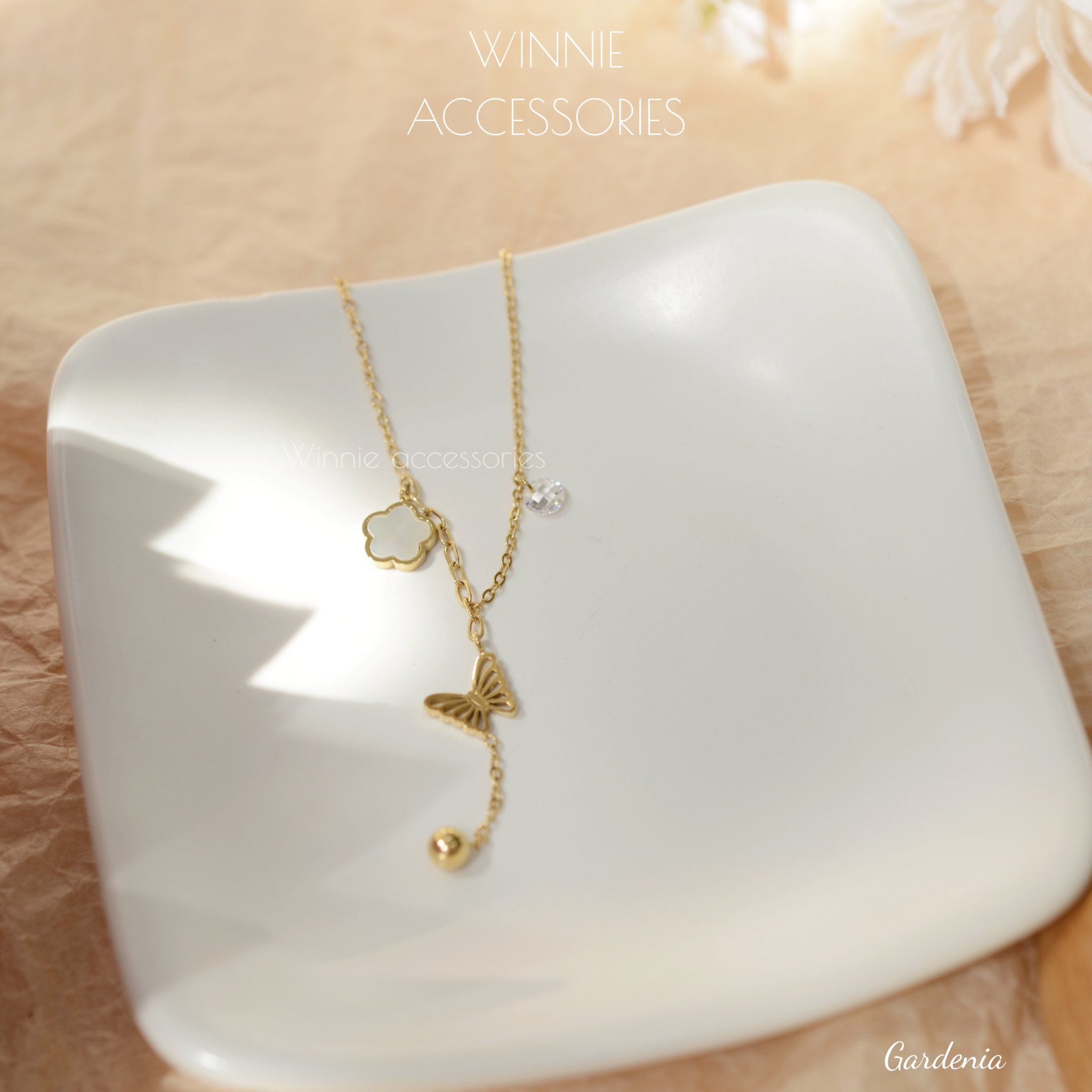  Dây chuyền Titan Gardenia 