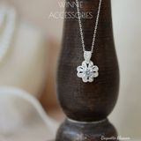  Dây chuyền Bạc S925 Baguette Blossom 