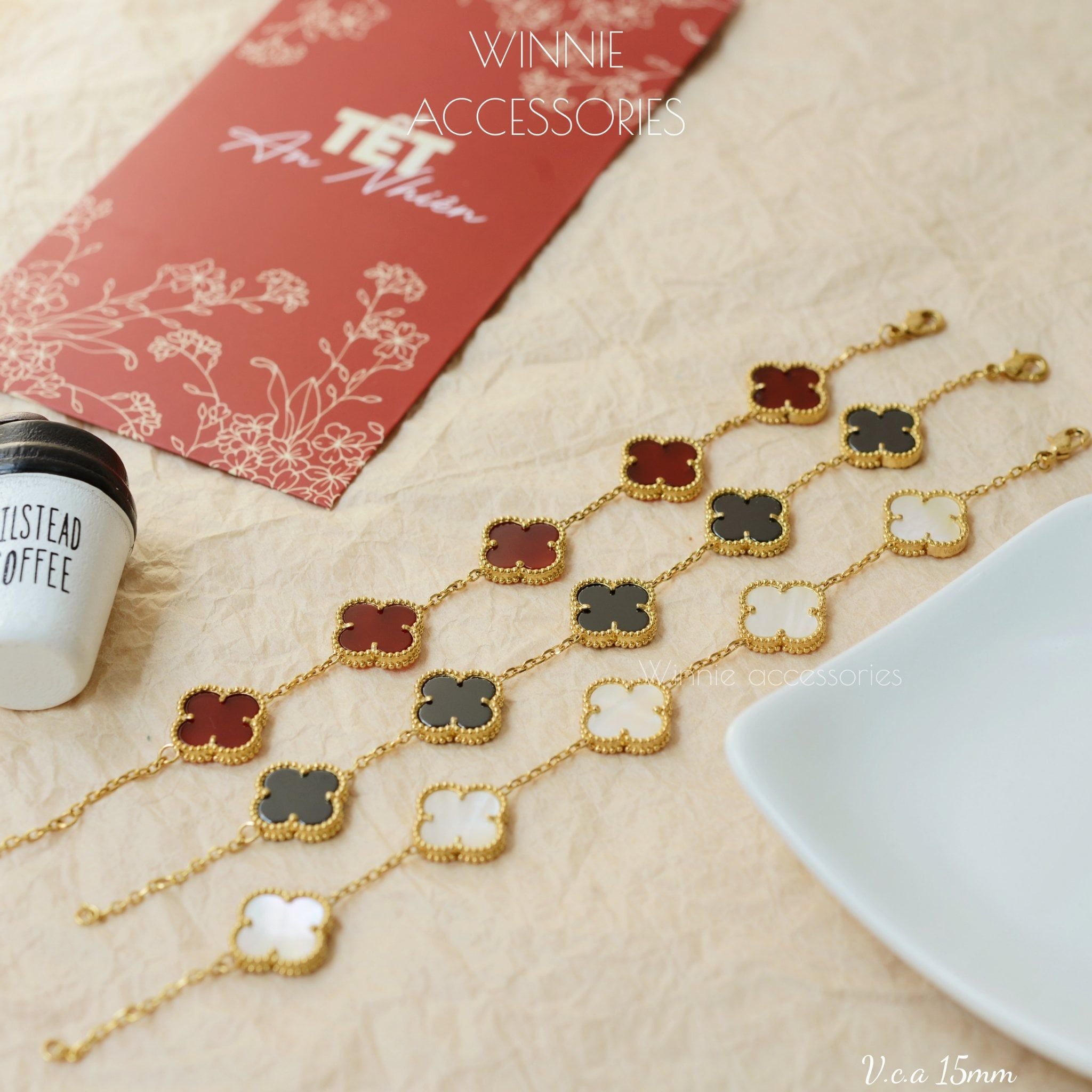  Lắc tay Titan VCA 15mm 