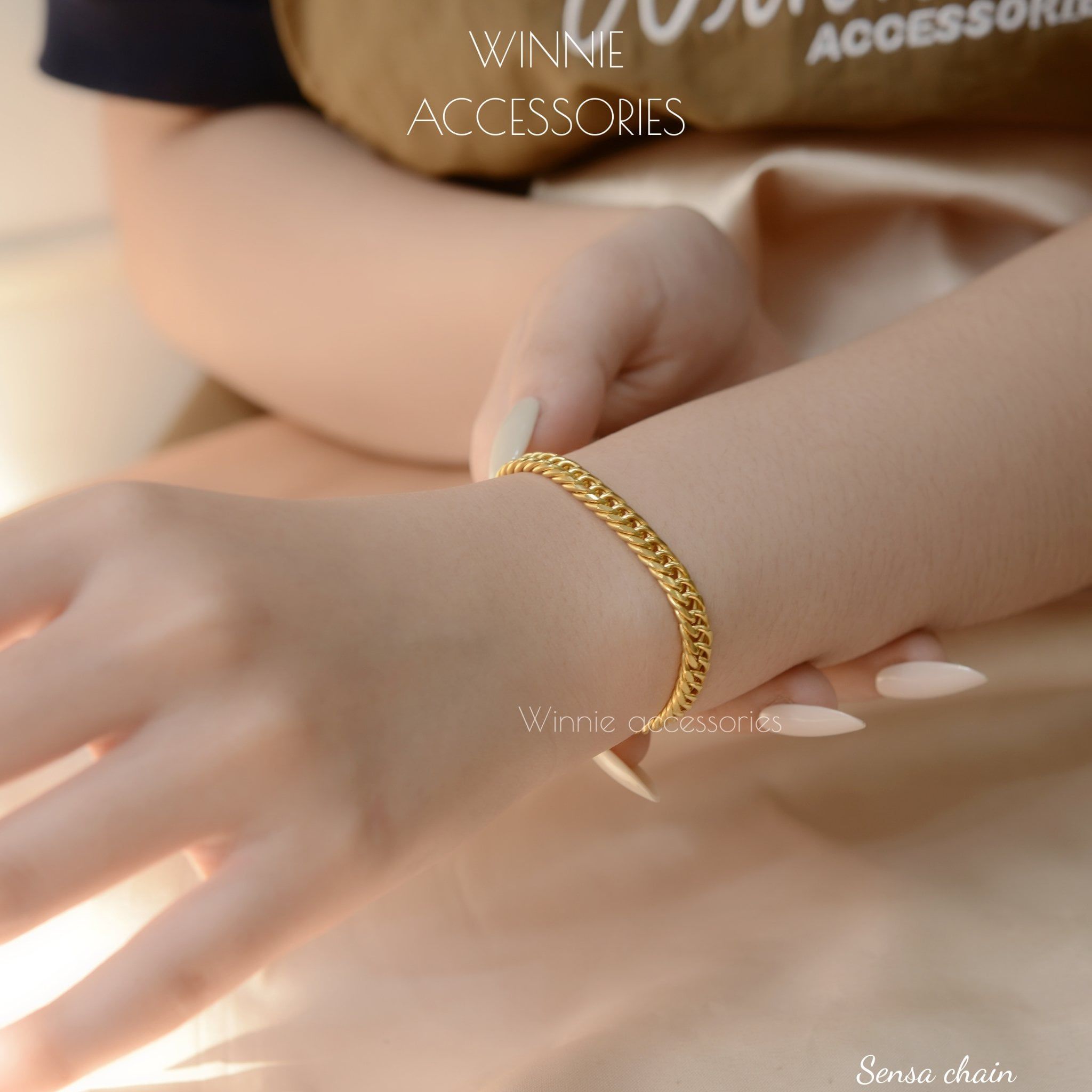  Lắc tay Titan Sensa chain 