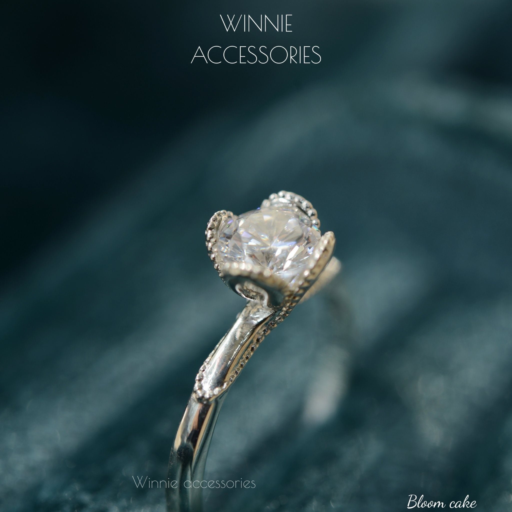  Nhẫn Bạc S925 Bloom Cake 